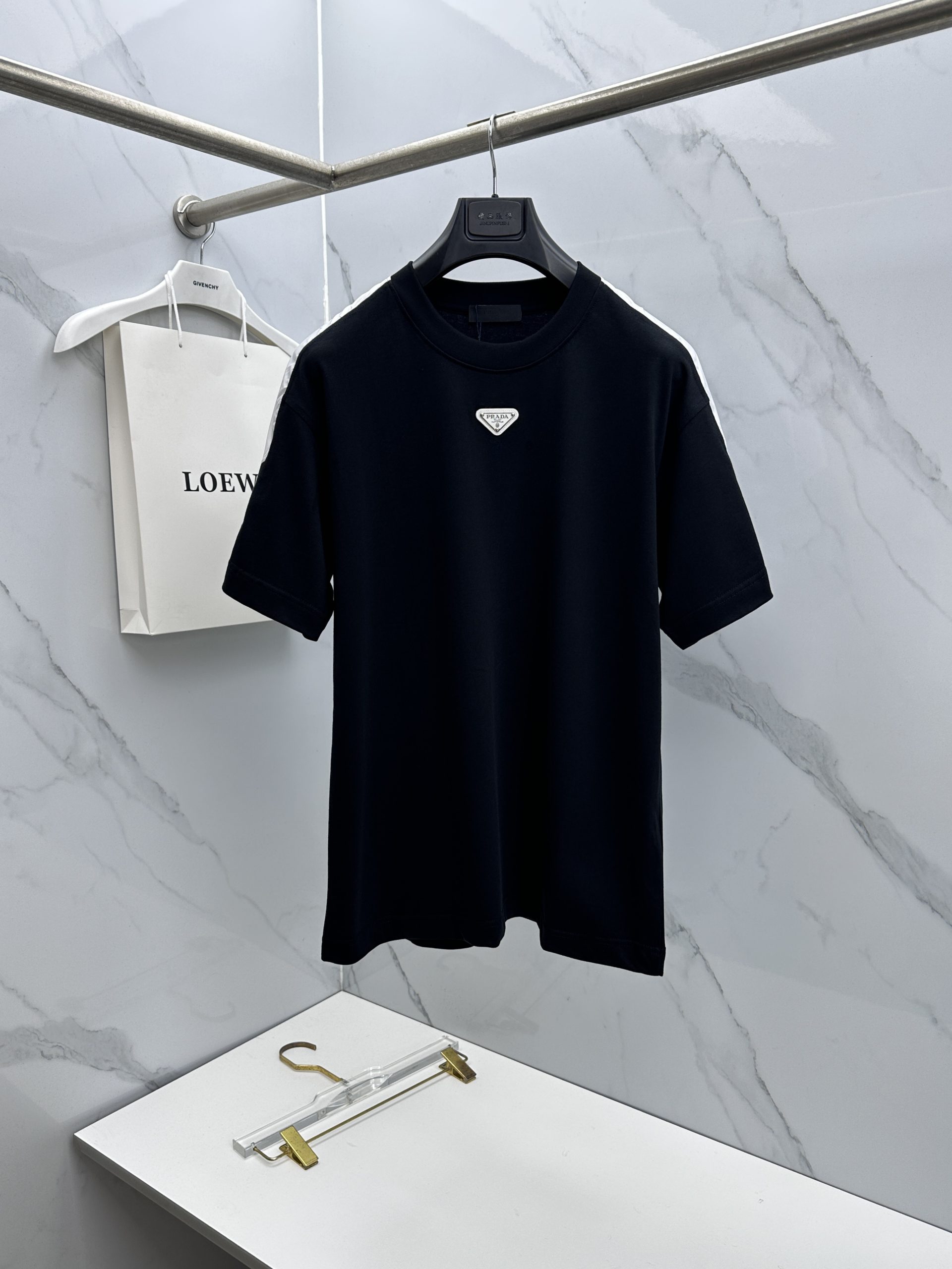 プラダ 半袖Tシャツ トップス  メンズ