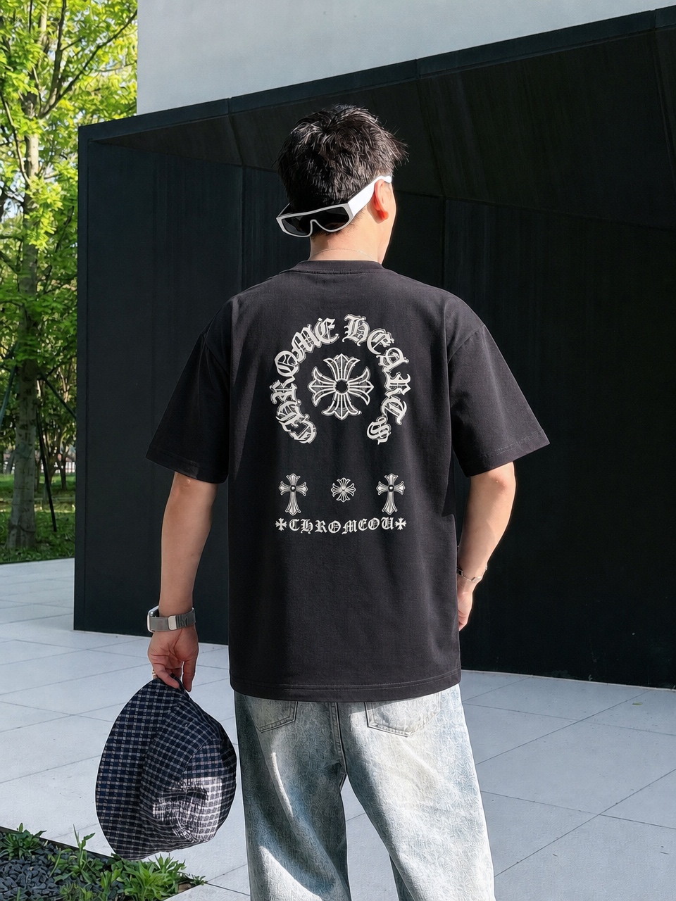 クロムハーツ 半袖Tシャツ トップス 恋人