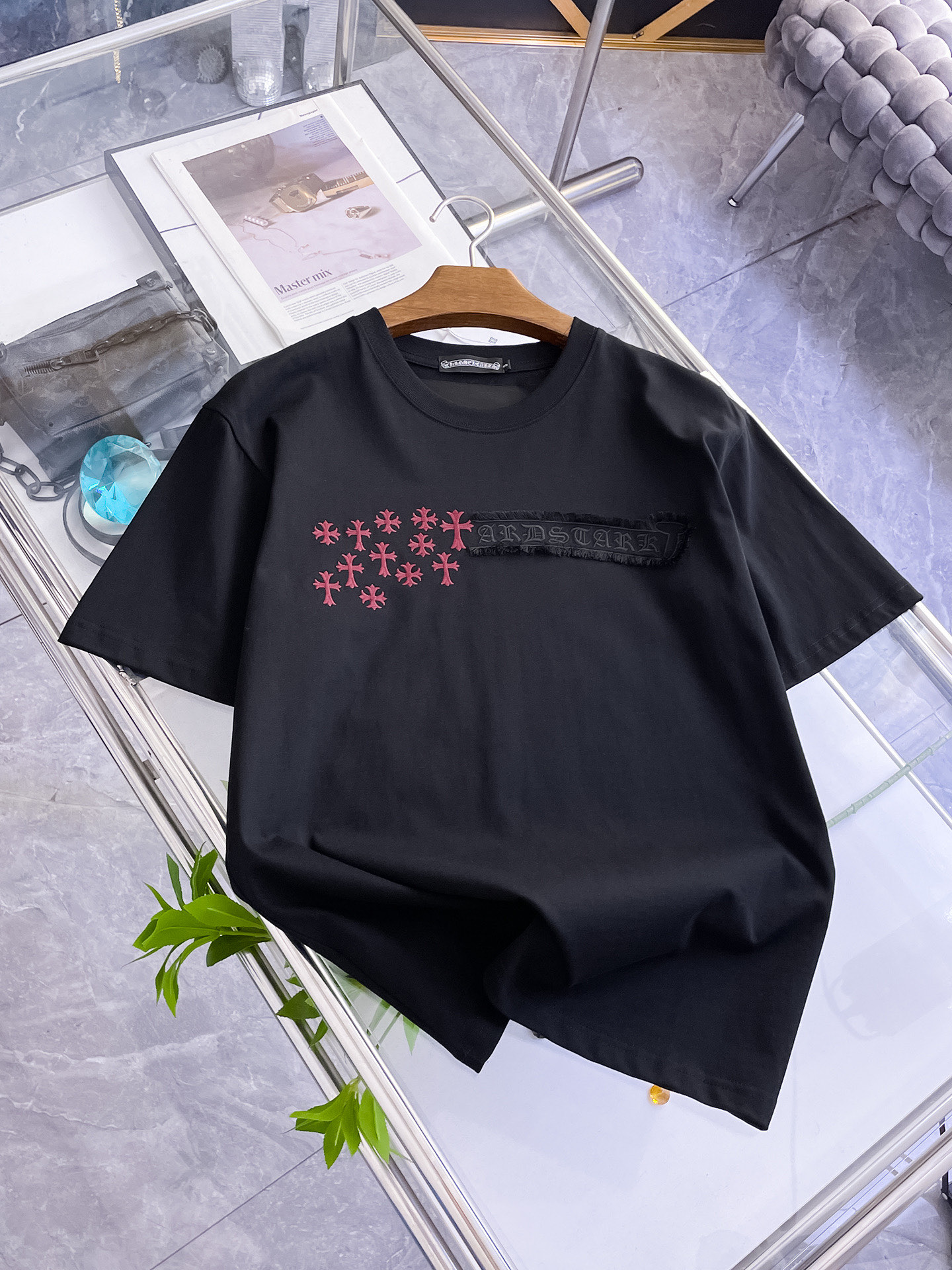 クロムハーツ 半袖Tシャツ トップス 恋人