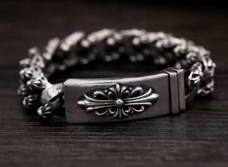 ChromeHearts クロムハーツ100% 925シルバー 正規品品質 ブレスレット