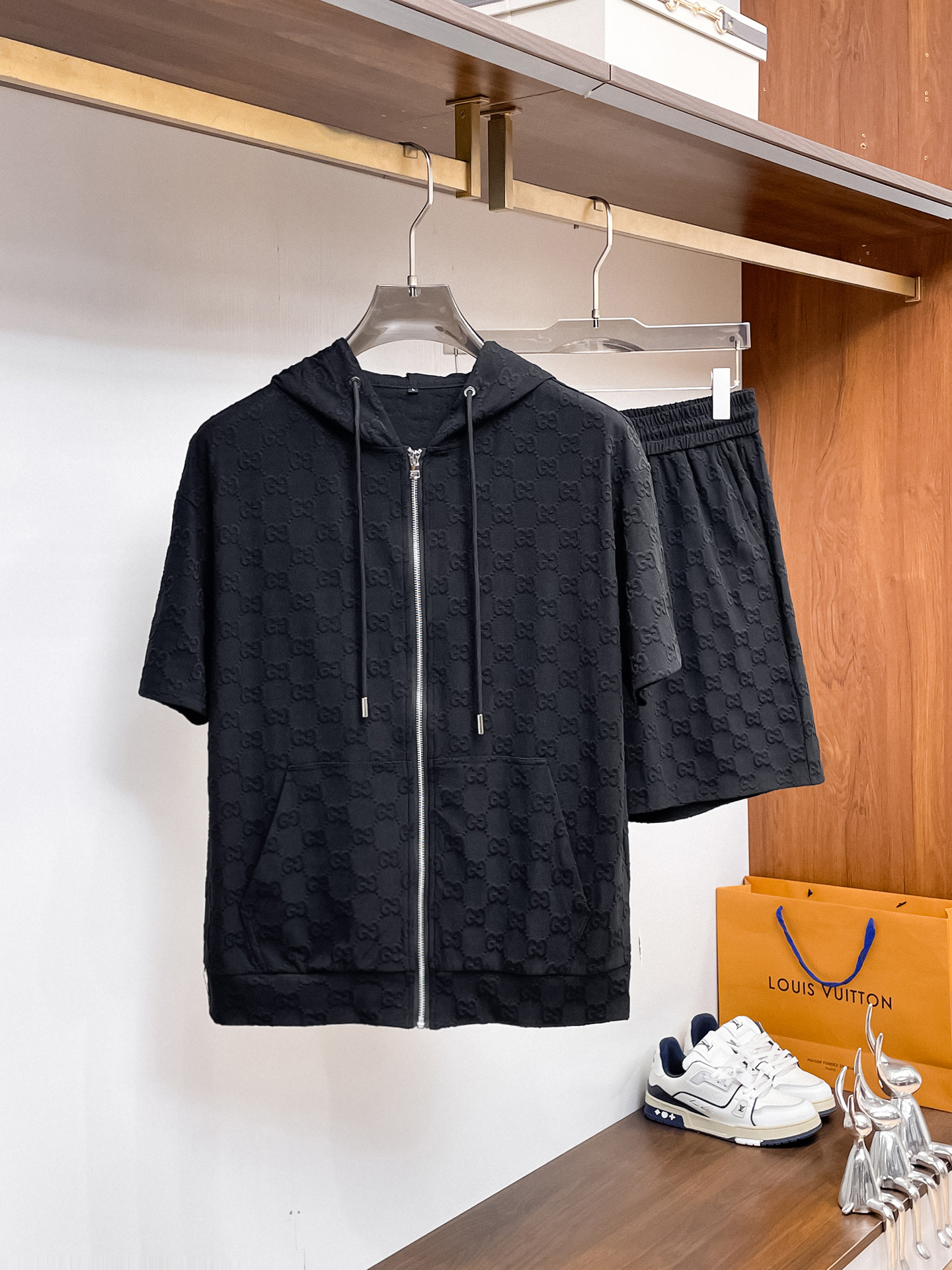 グッチ 上下服 セットアップ 男女兼着
