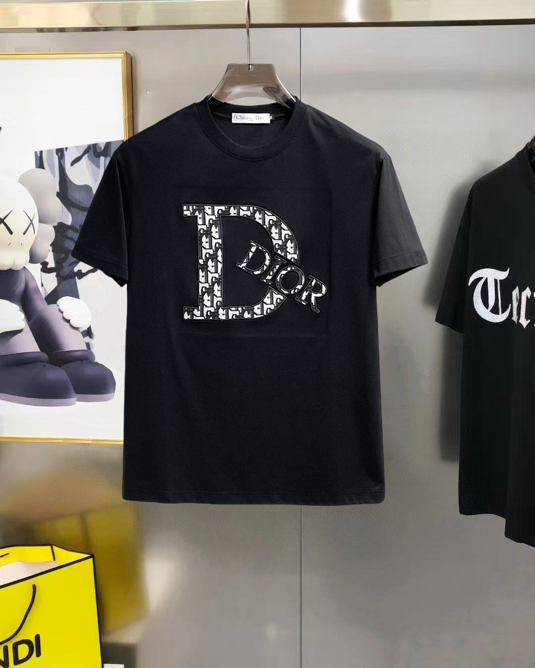 クリスチャンディオール 半袖Tシャツ トップス  メンズ