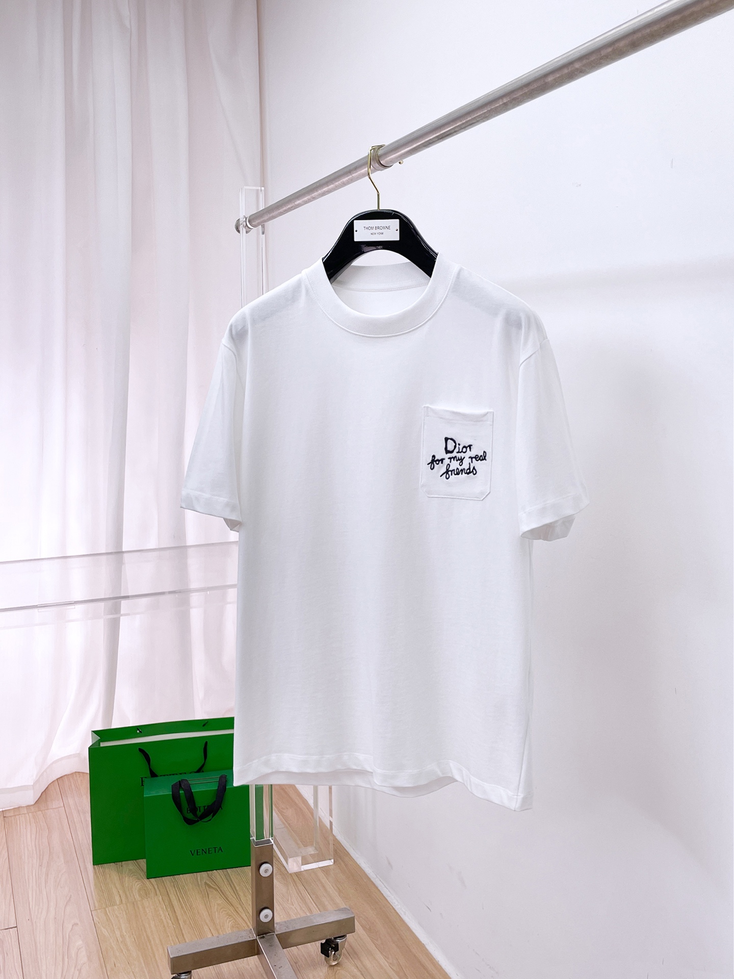 クリスチャンディオール 半袖Tシャツ トップス  メンズ