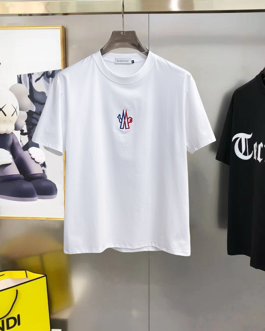 モンクレール 半袖Tシャツ トップス メンズ