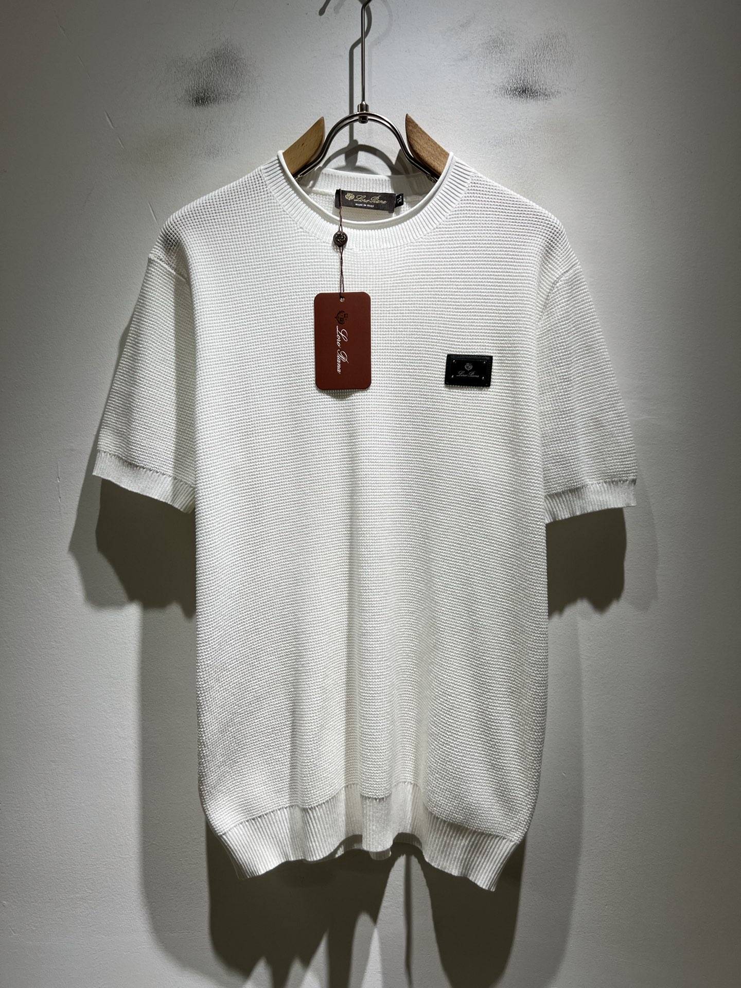 ロロ ピアーナ 半袖Tシャツ トップス メンズ