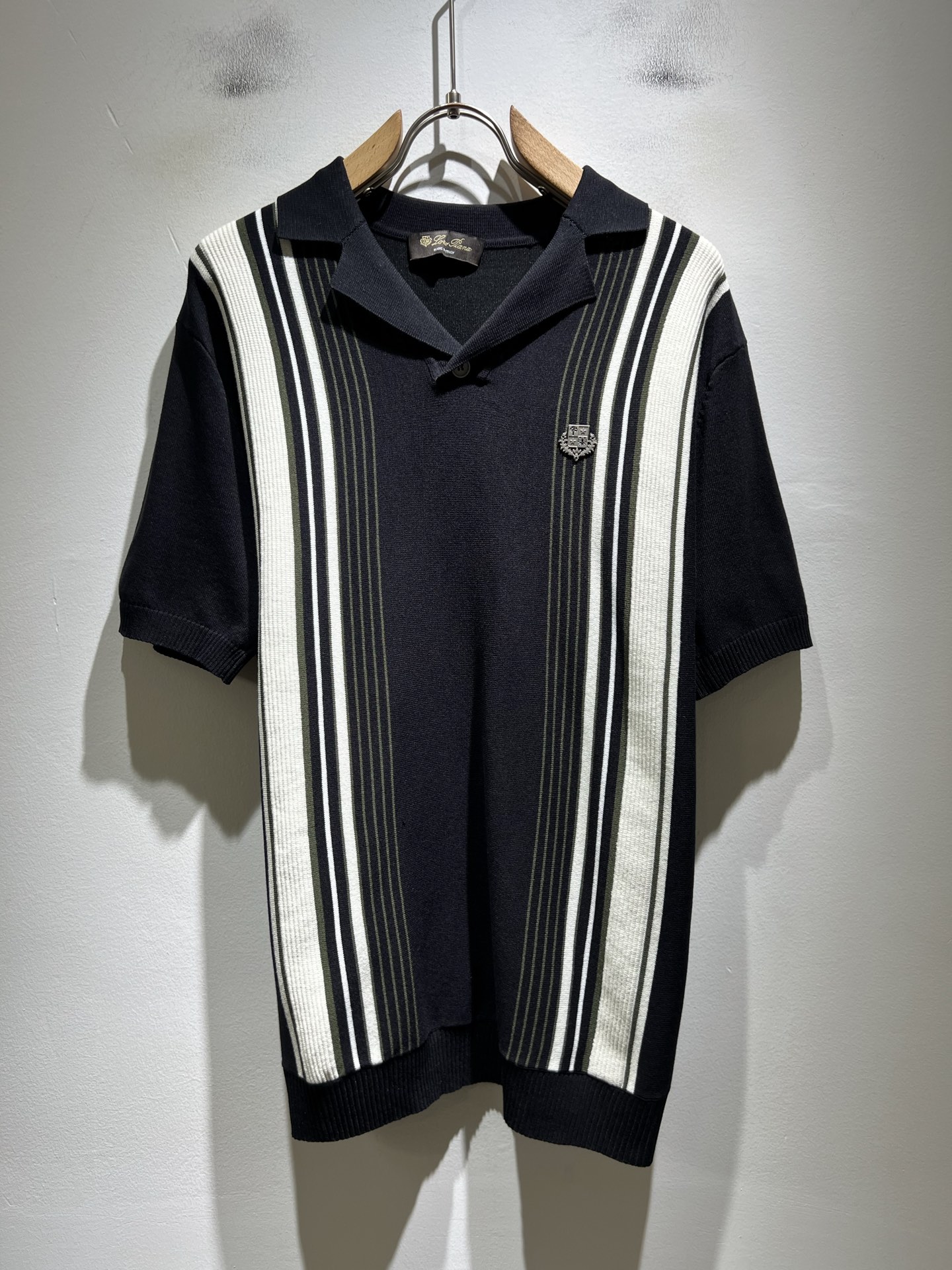ロロ ピアーナ 半袖Tシャツ トップス メンズ