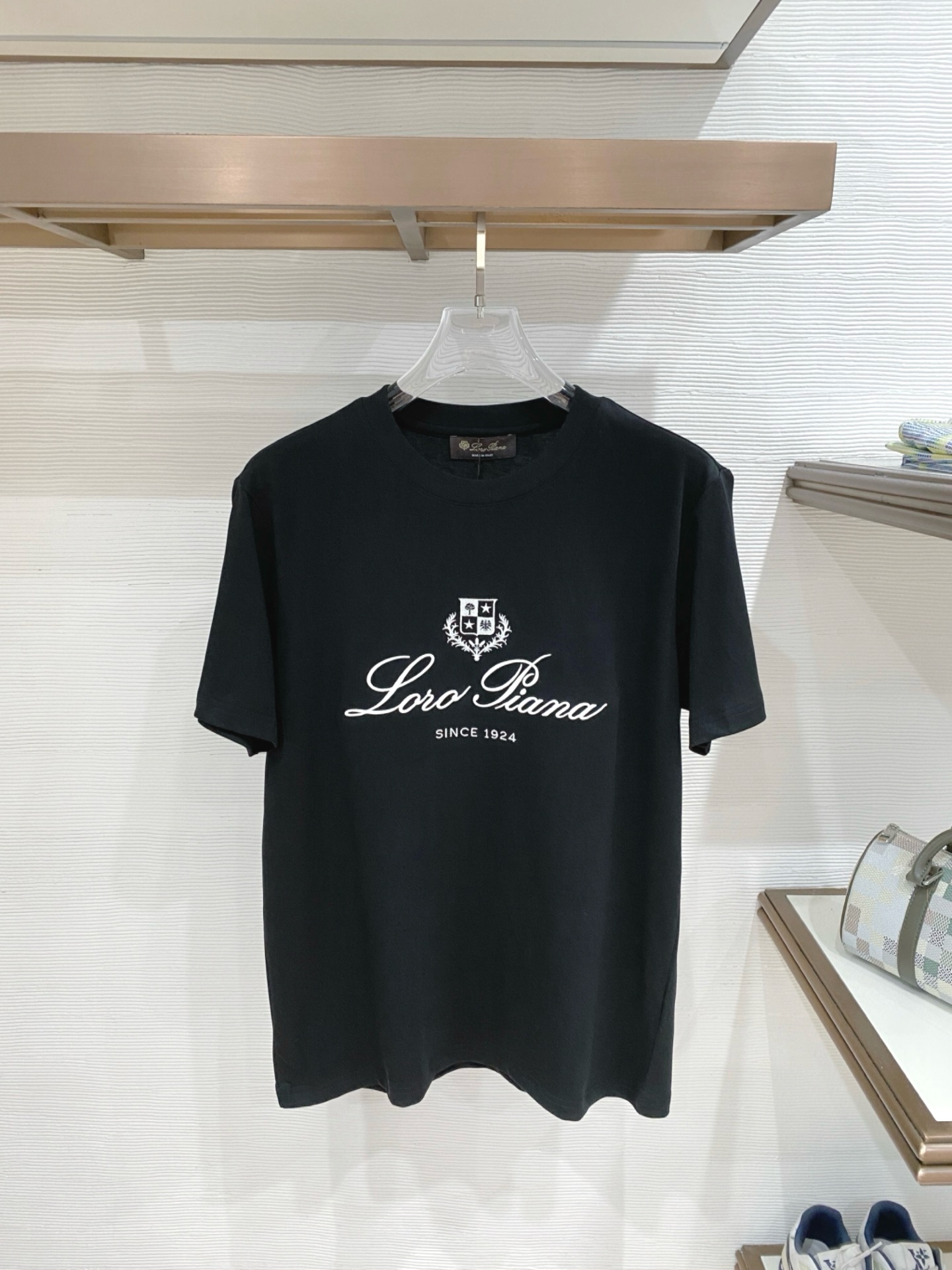 ロロ ピアーナ 半袖Tシャツ トップス メンズ