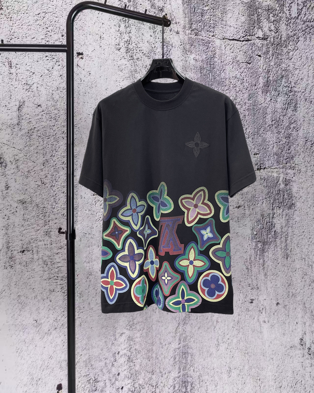 26SS春夏服新作 ルイヴィトン 半袖Tシャツ トップス 恋人