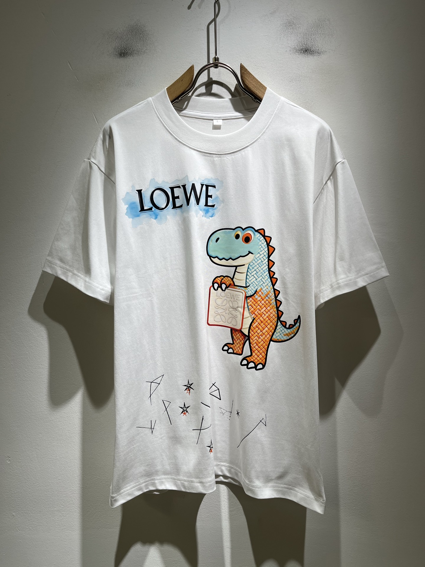 26SS春夏服 ロエベ 半袖Tシャツ トップス 恋人