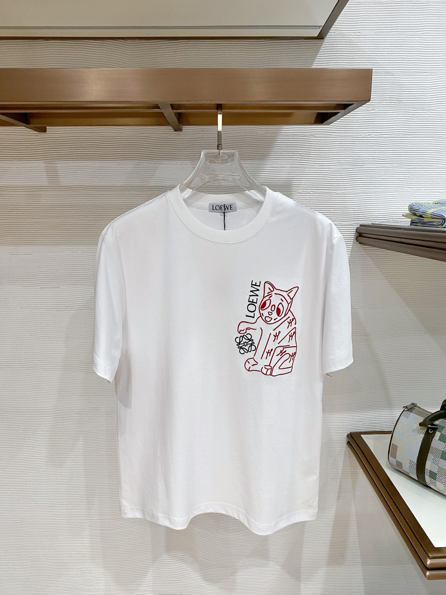 26SS春夏服 ロエベ 半袖Tシャツ トップス  メンズ