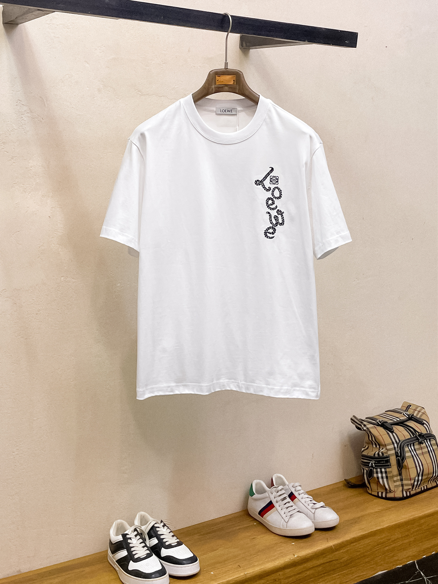 26SS春夏服 ロエベ 半袖Tシャツ トップス  メンズ