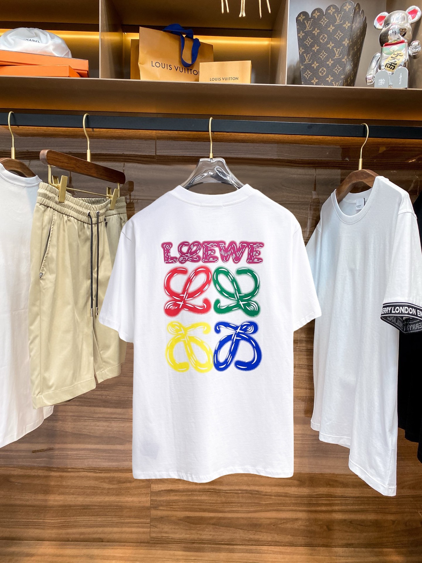 26SS春夏服 ロエベ 半袖Tシャツ トップス  メンズ