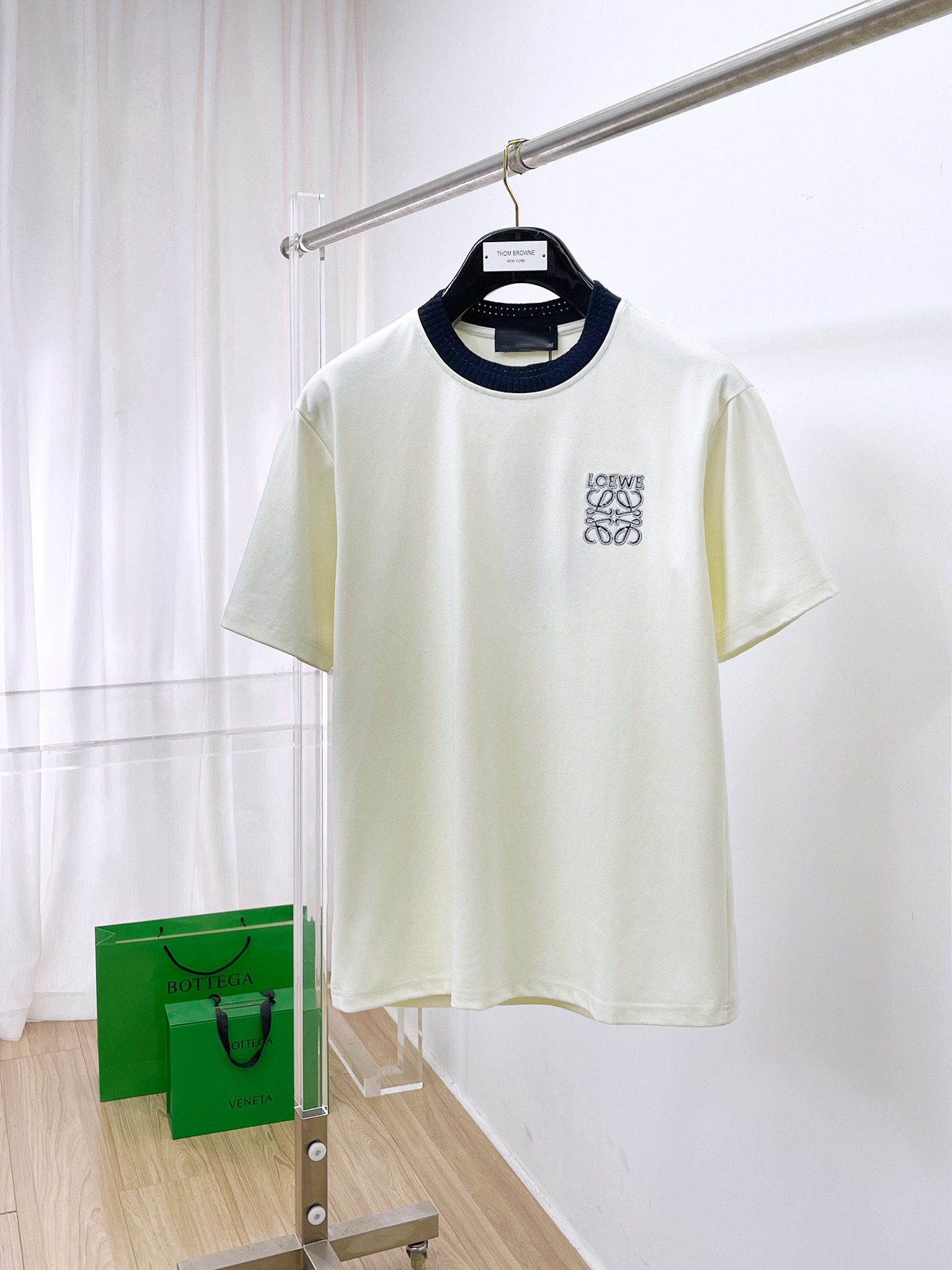 26SS春夏服 ロエベ 半袖Tシャツ トップス  メンズ