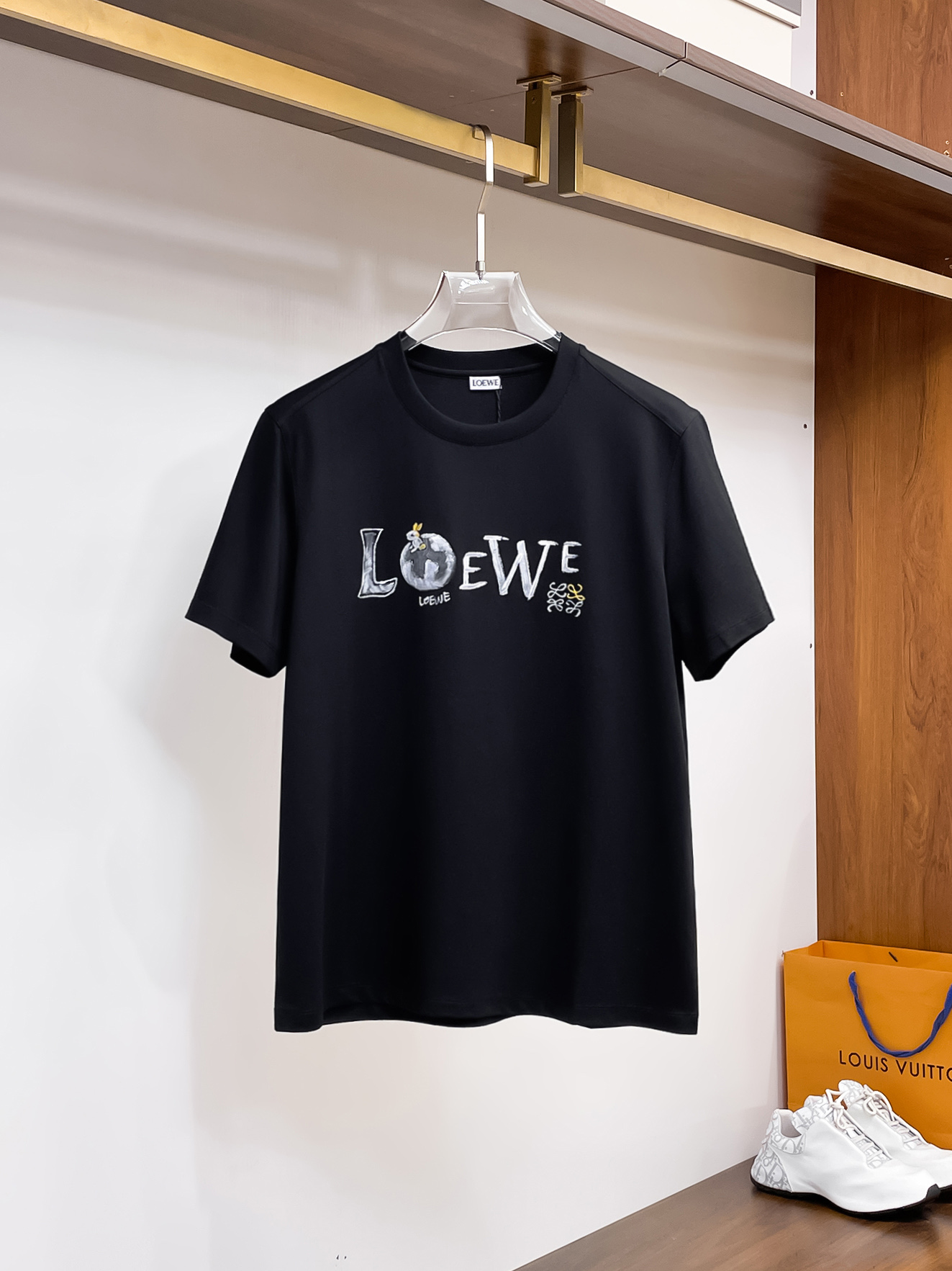 26SS春夏服 ロエベ 半袖Tシャツ トップス  メンズ