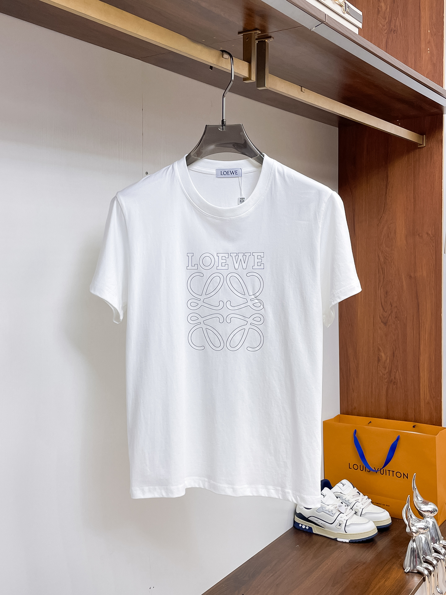 26SS春夏服 ロエベ 半袖Tシャツ トップス  メンズ