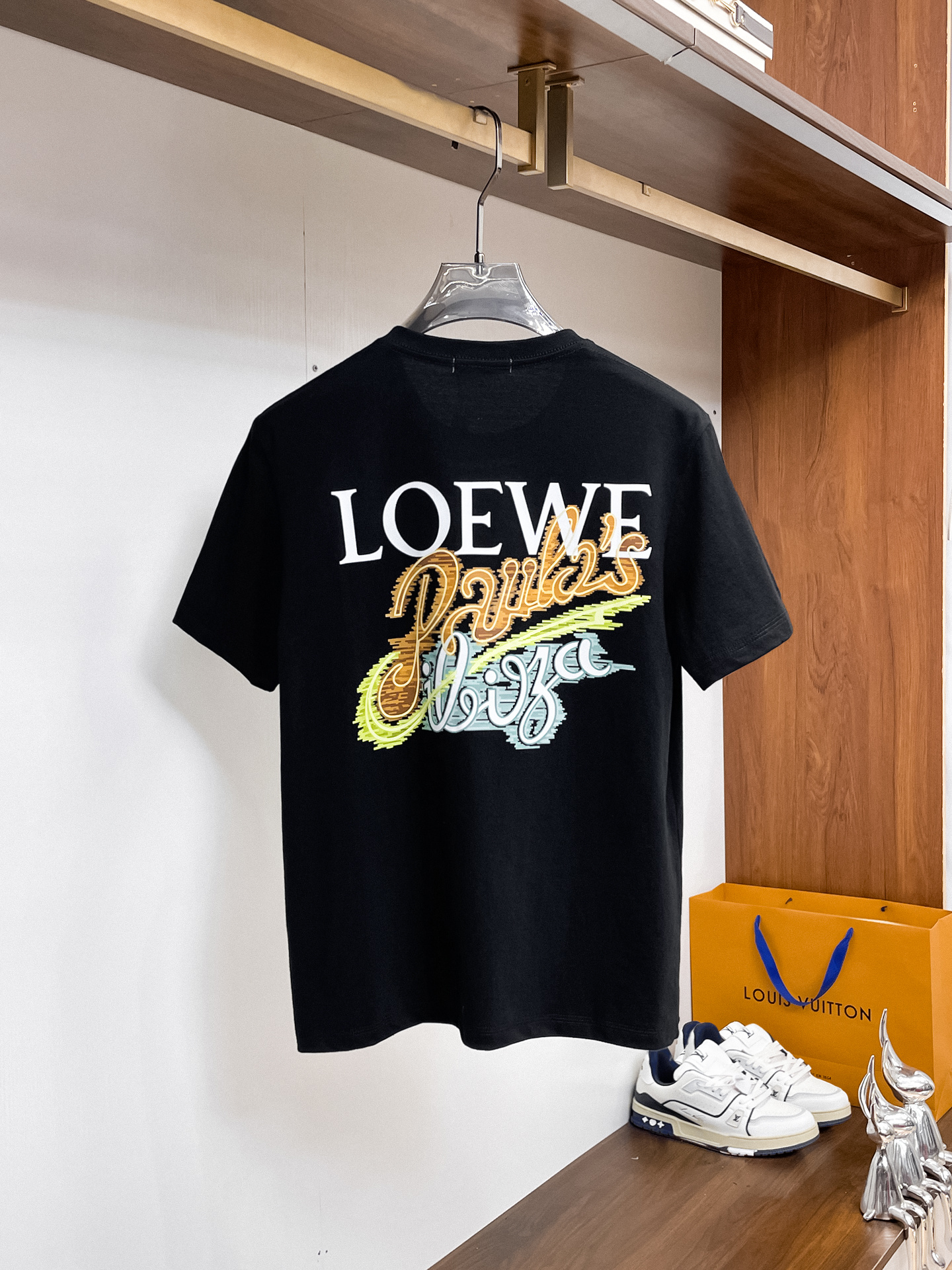 26SS春夏服 ロエベ 半袖Tシャツ トップス  メンズ