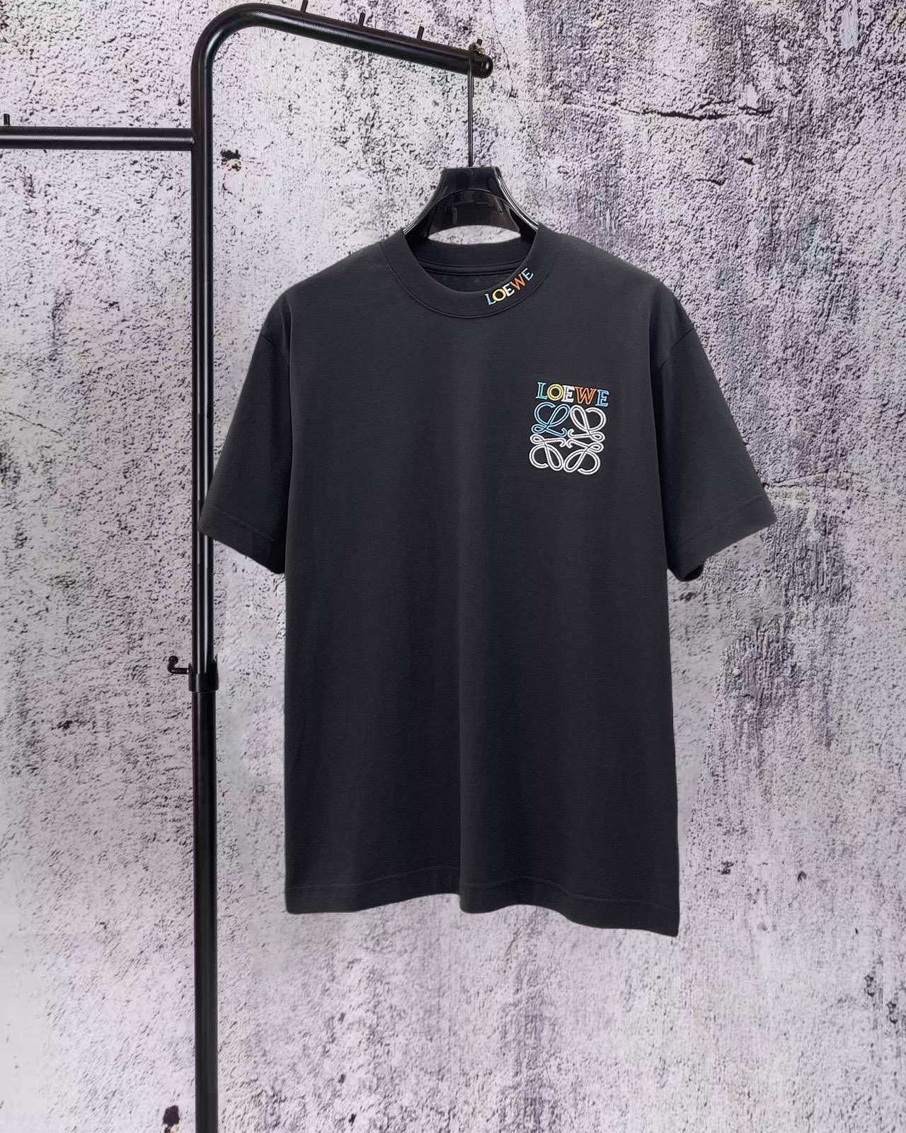 26SS春夏服 ロエベ 半袖Tシャツ トップス 男女兼着