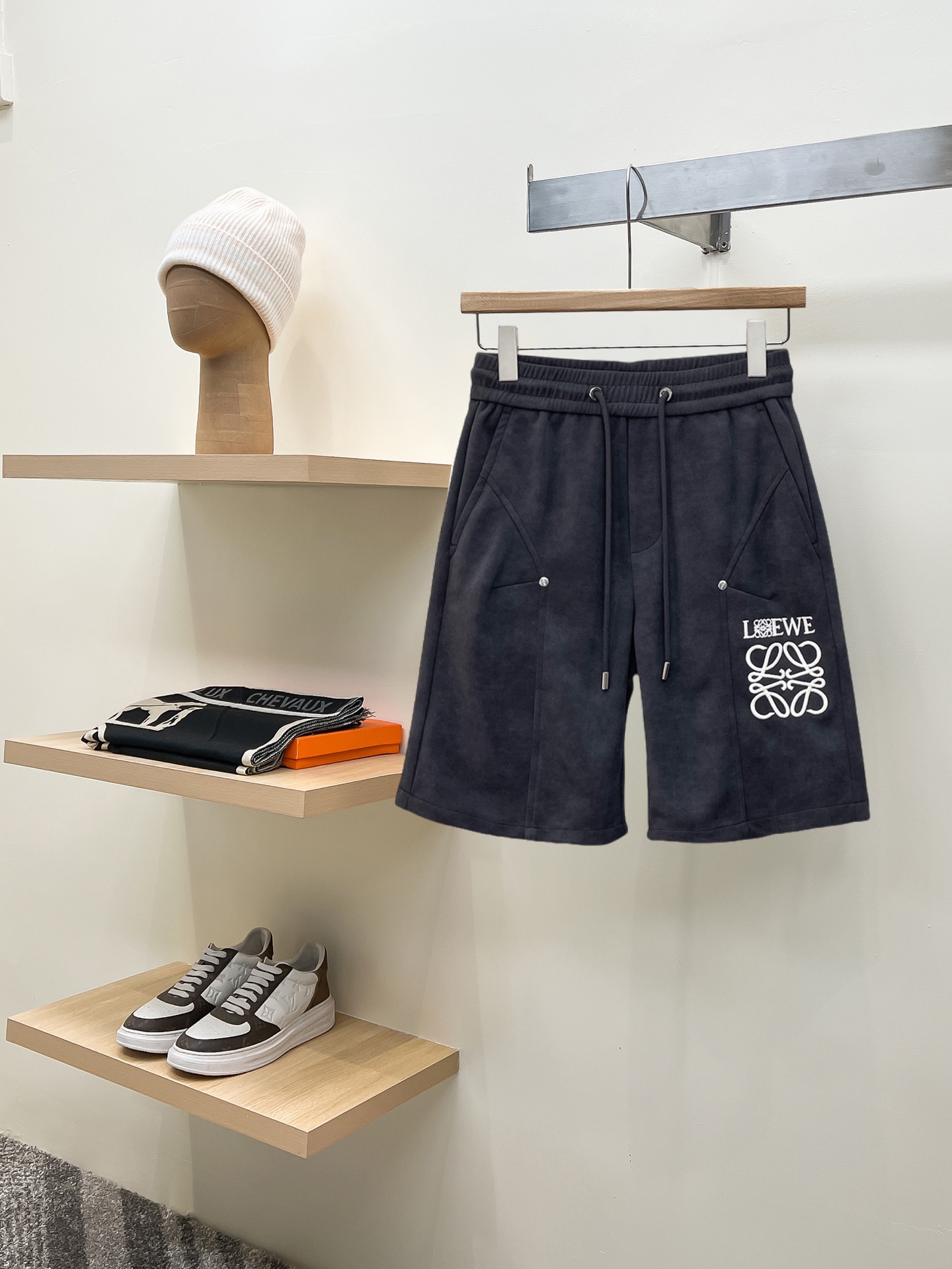 26SS春夏服 ロエベ ショートパンツ ズボン  メンズ