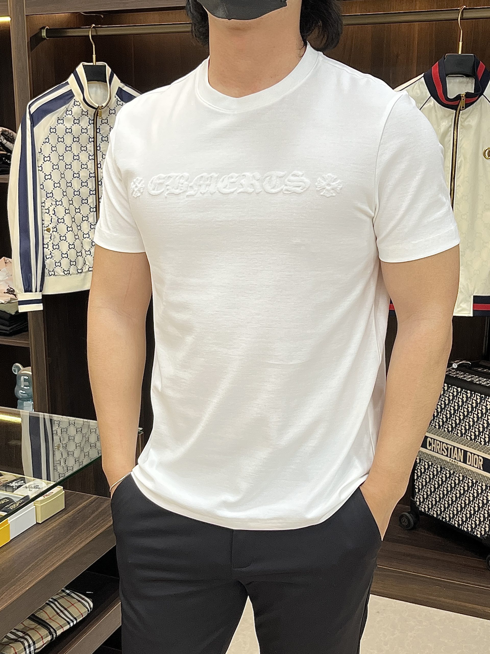 26SS春夏服 クロムハーツ 半袖Tシャツ トップス メンズ