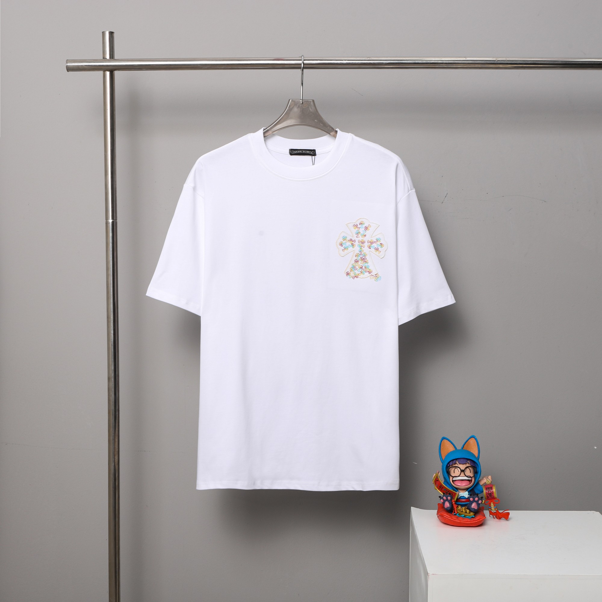 26SS春夏服 クロムハーツ 半袖Tシャツ トップス 男女兼着