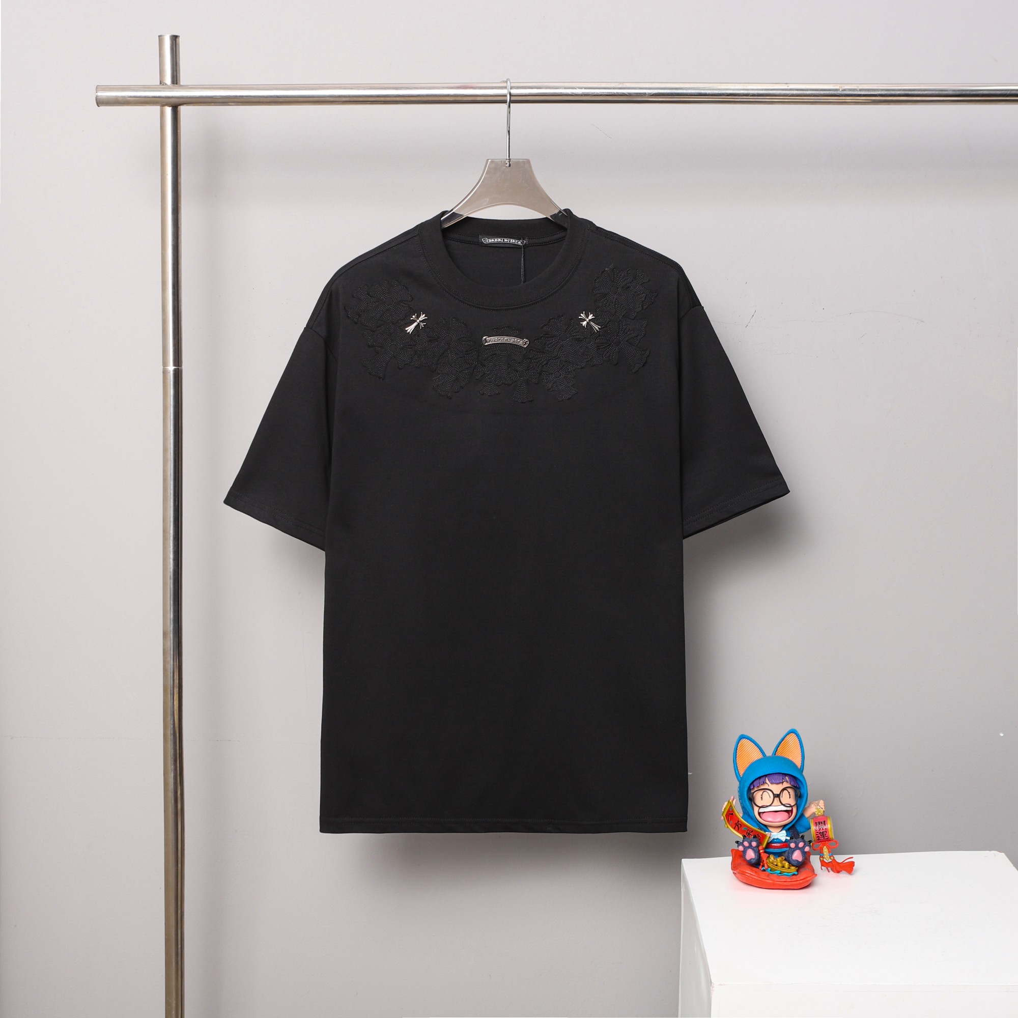 26SS春夏服 クロムハーツ 半袖Tシャツ トップス 男女兼着