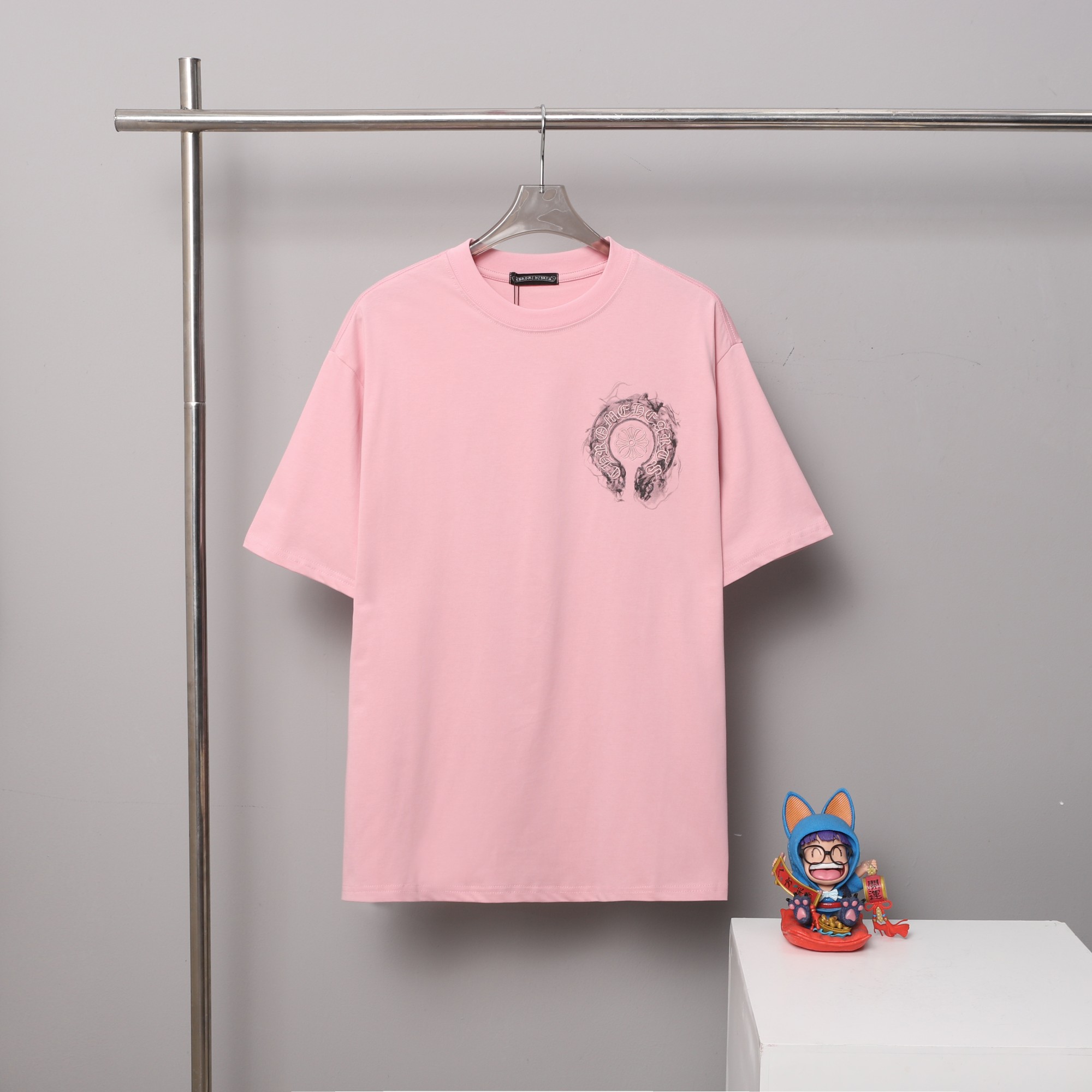 26SS春夏服 クロムハーツ 半袖Tシャツ トップス 男女兼着