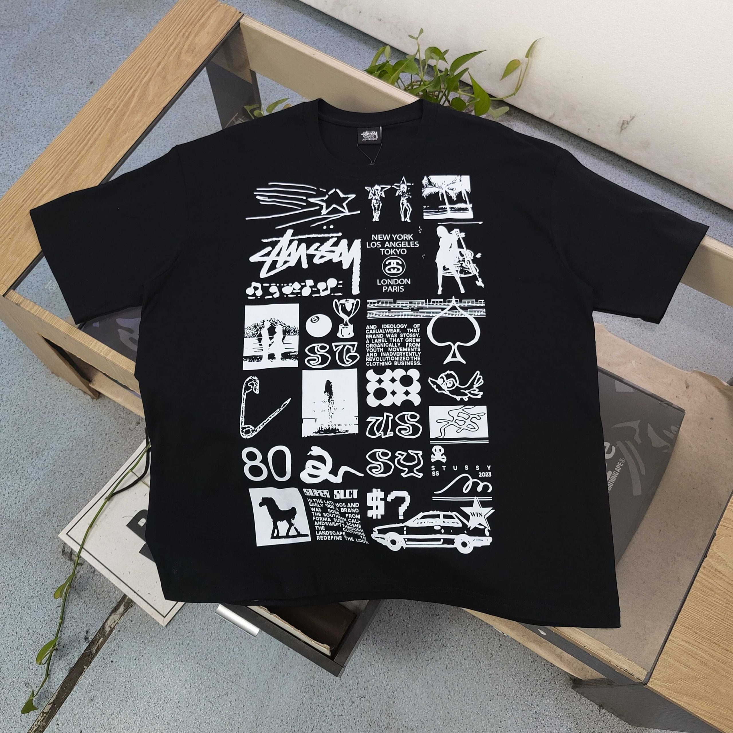 26SS服 ステューシー 新作通販 半袖Tシャツ トップス ユニセックス