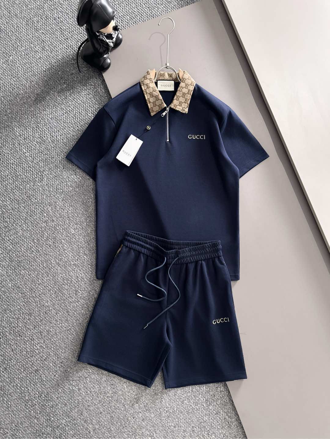 26SS春夏服 グッチ 新作通販 上下服 セットアップ