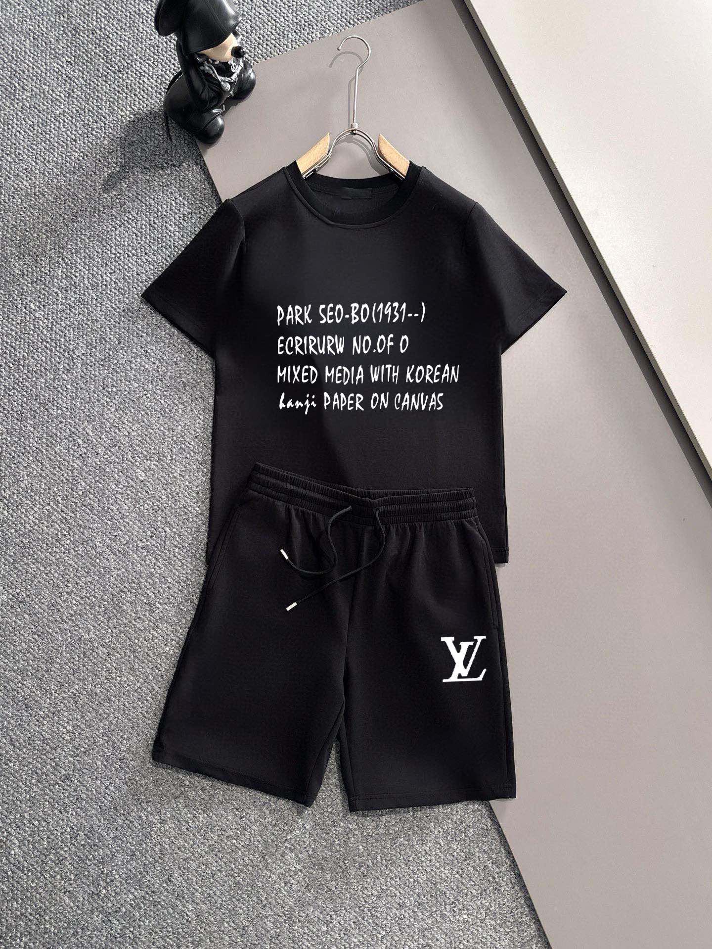 26SS春夏服 ルイヴィトン 新作通販 上下服セット セットアップ