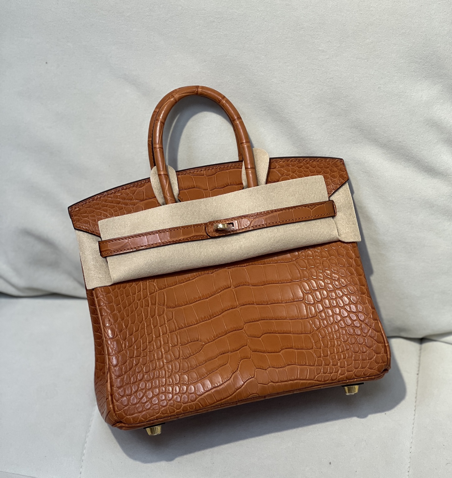 エルメス 最高品質バーキン25cm BIRKIN クロコ 全手作り wax? 個人仕様