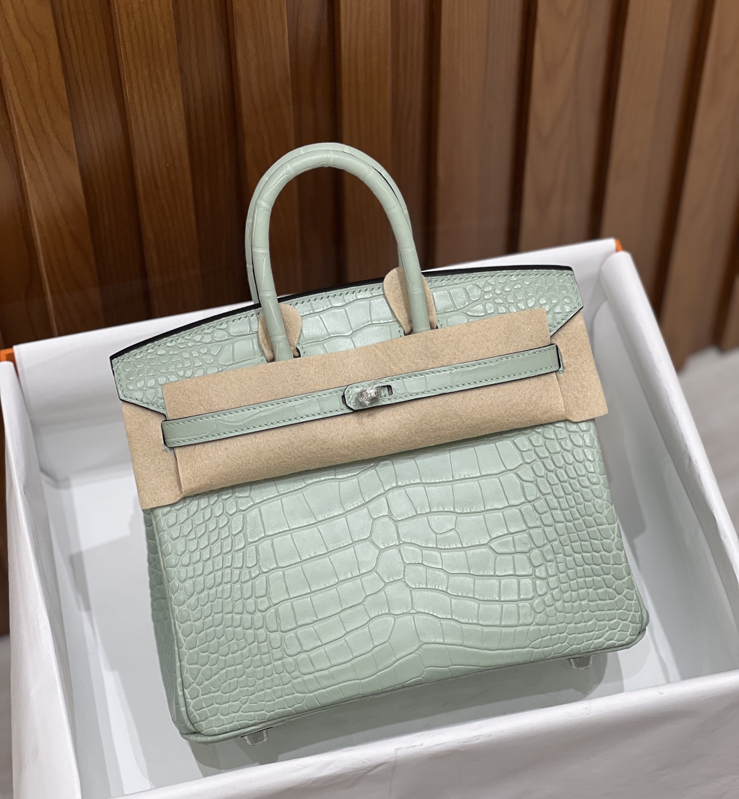 エルメス 最高品質バーキン25cm BIRKIN クロコ 全手作り wax? 個人仕様