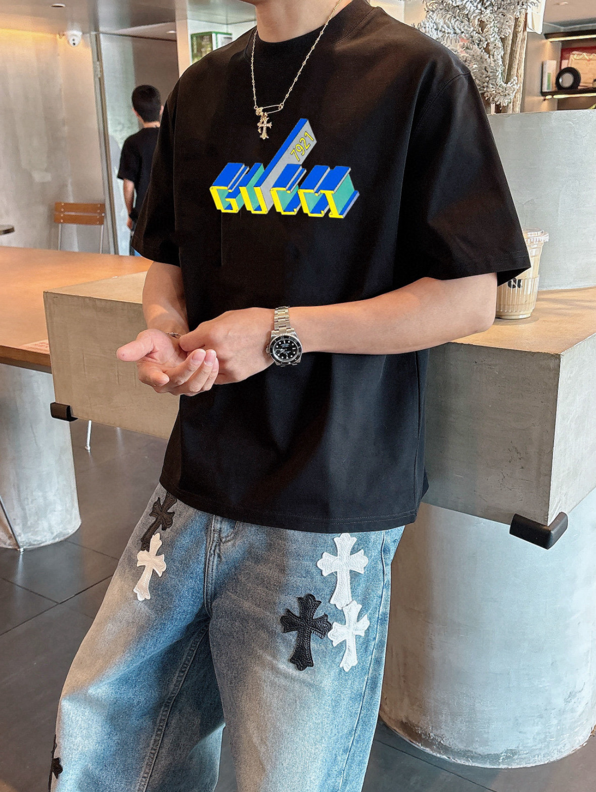 グッチ 2026SS春夏 半袖Ｔシャツ トップス  メンズ