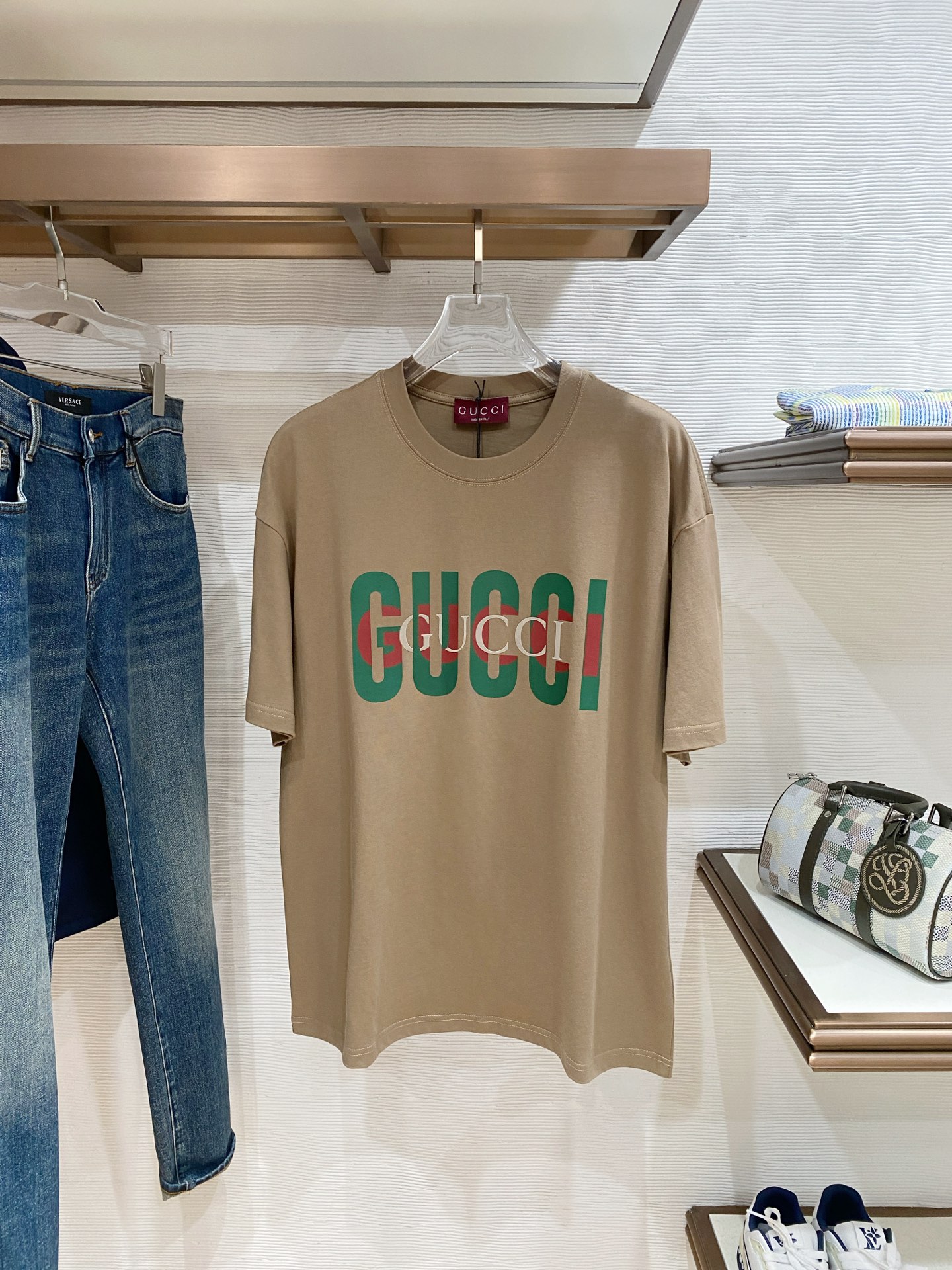 グッチ 2026SS春夏 半袖Ｔシャツ トップス  メンズ