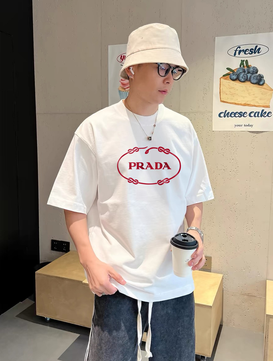 プラダ 2026SS春夏 半袖Ｔシャツ トップス 恋人