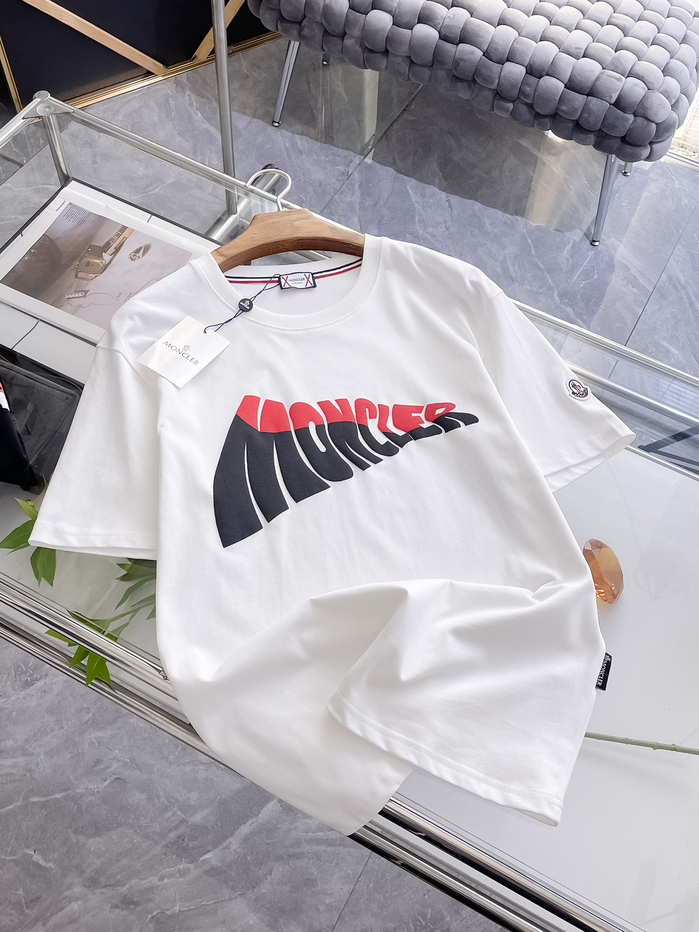 モンクレール 2026SS春夏 半袖Ｔシャツ トップス 恋人
