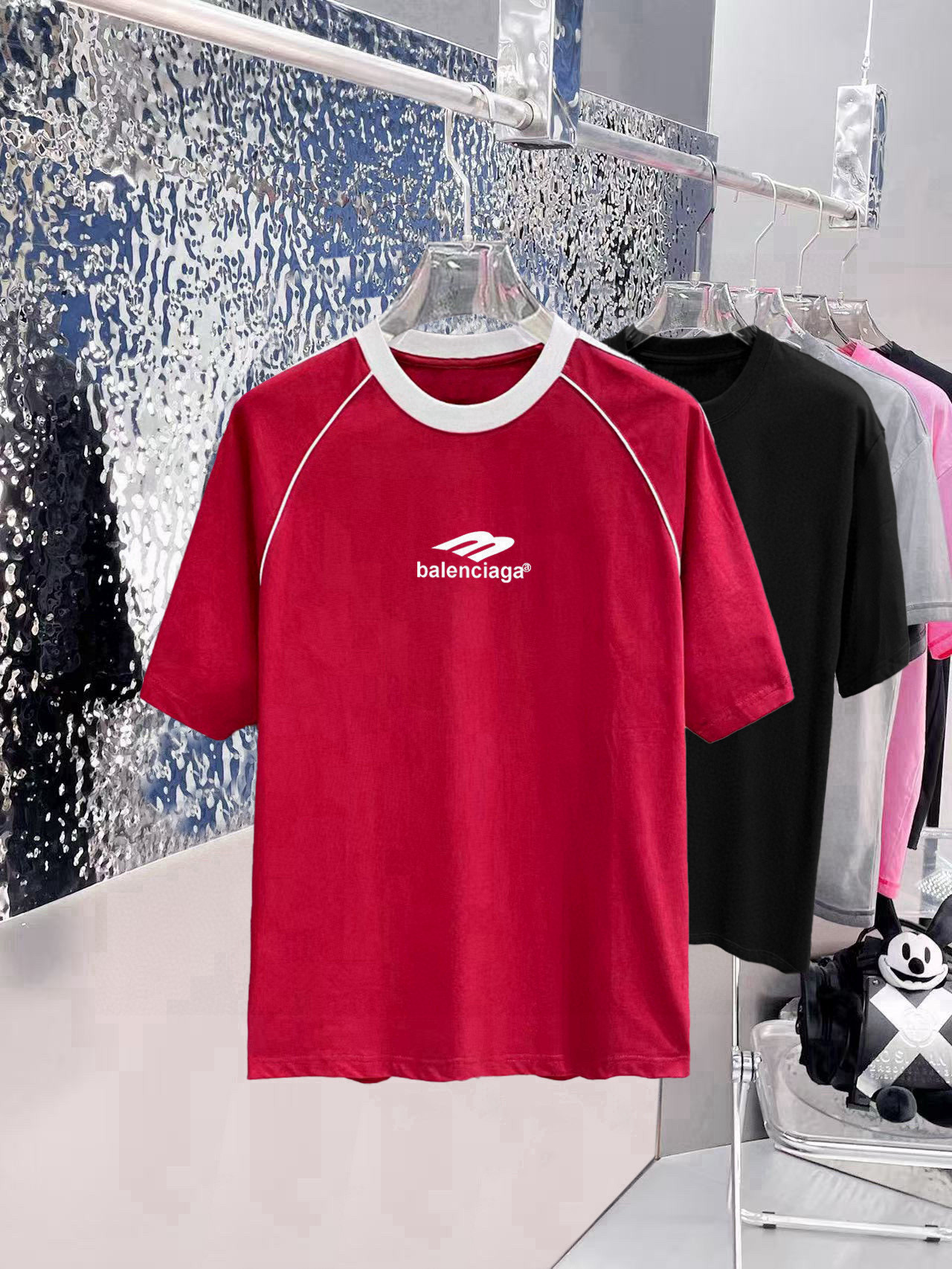 春夏服 バレンシアガ 半袖Tシャツ トップス ユニセックス