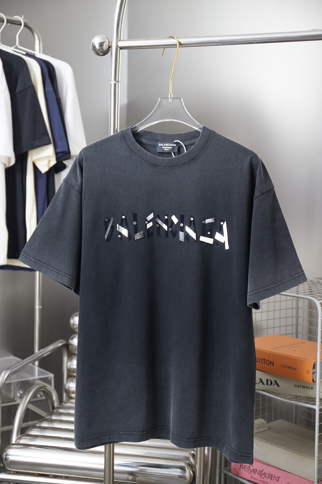 春夏服 バレンシアガ 半袖Tシャツ トップス ユニセックス