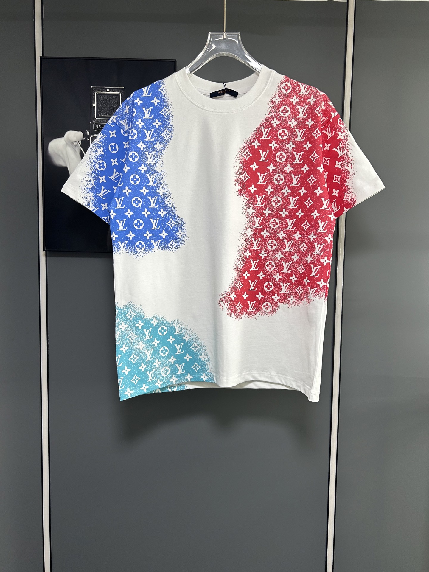 26SS春夏服 ルイヴィトン 半袖Tシャツ トップス 男女兼着