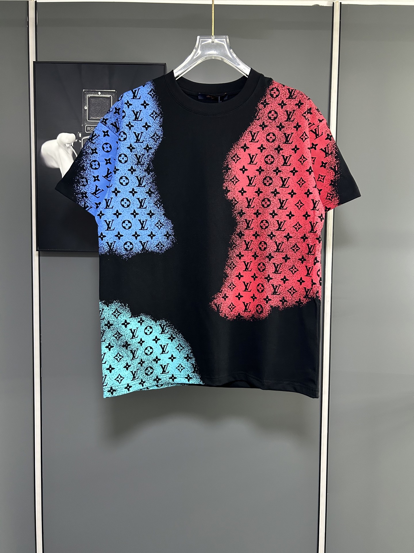 26SS春夏服 ルイヴィトン 半袖Tシャツ トップス 男女兼着