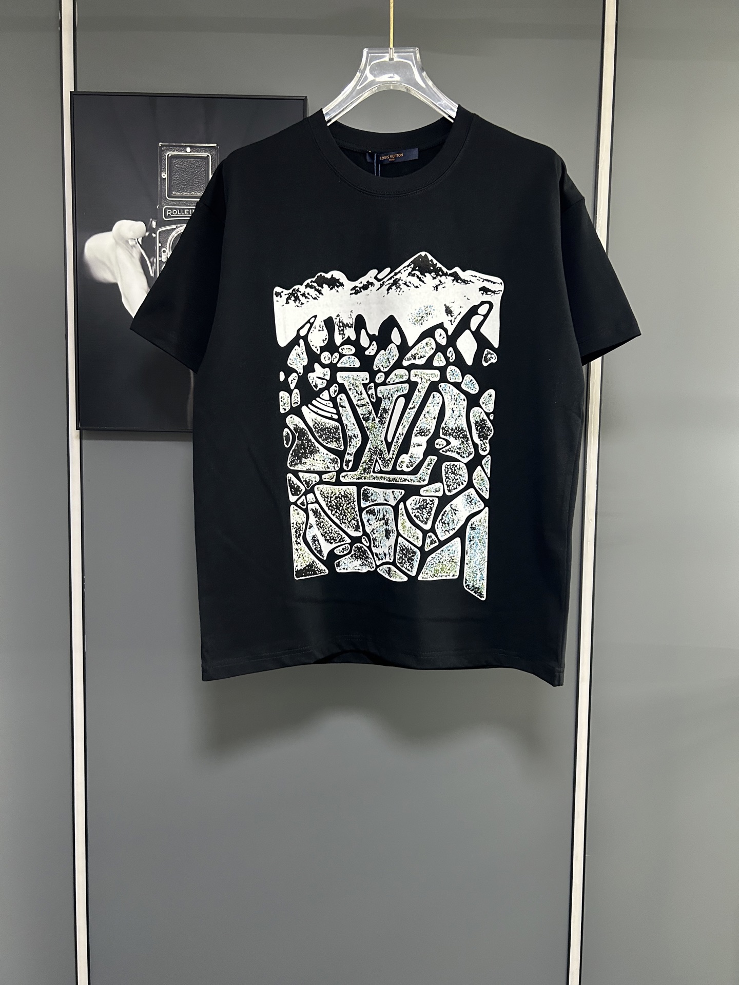 26SS春夏服 ルイヴィトン 半袖Tシャツ トップス 男女兼着