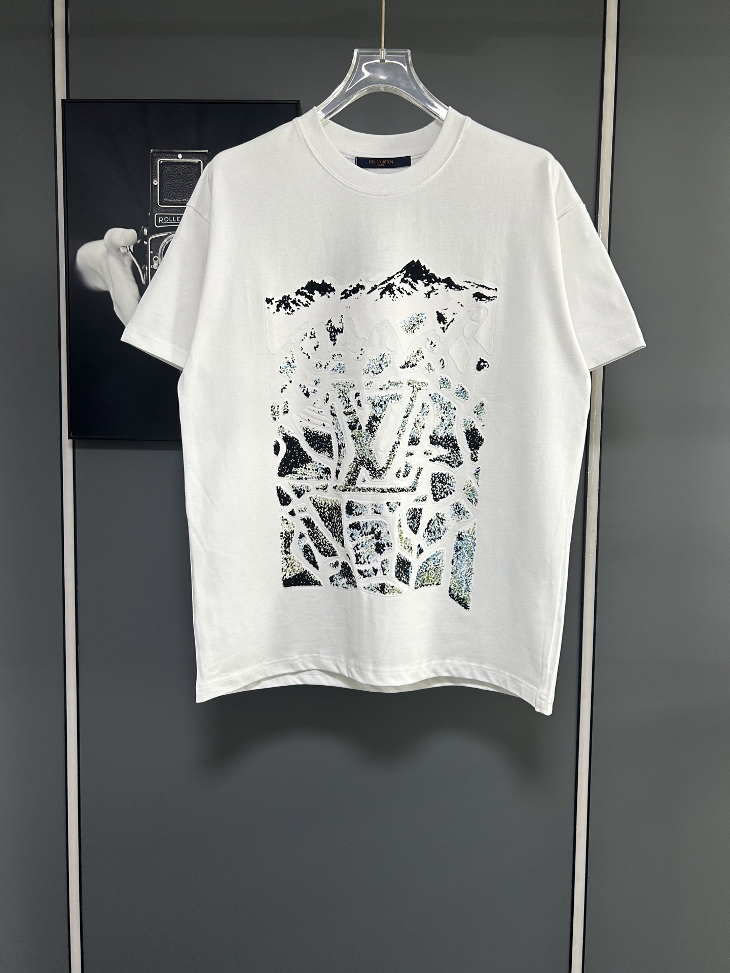 26SS春夏服 ルイヴィトン 半袖Tシャツ トップス 男女兼着