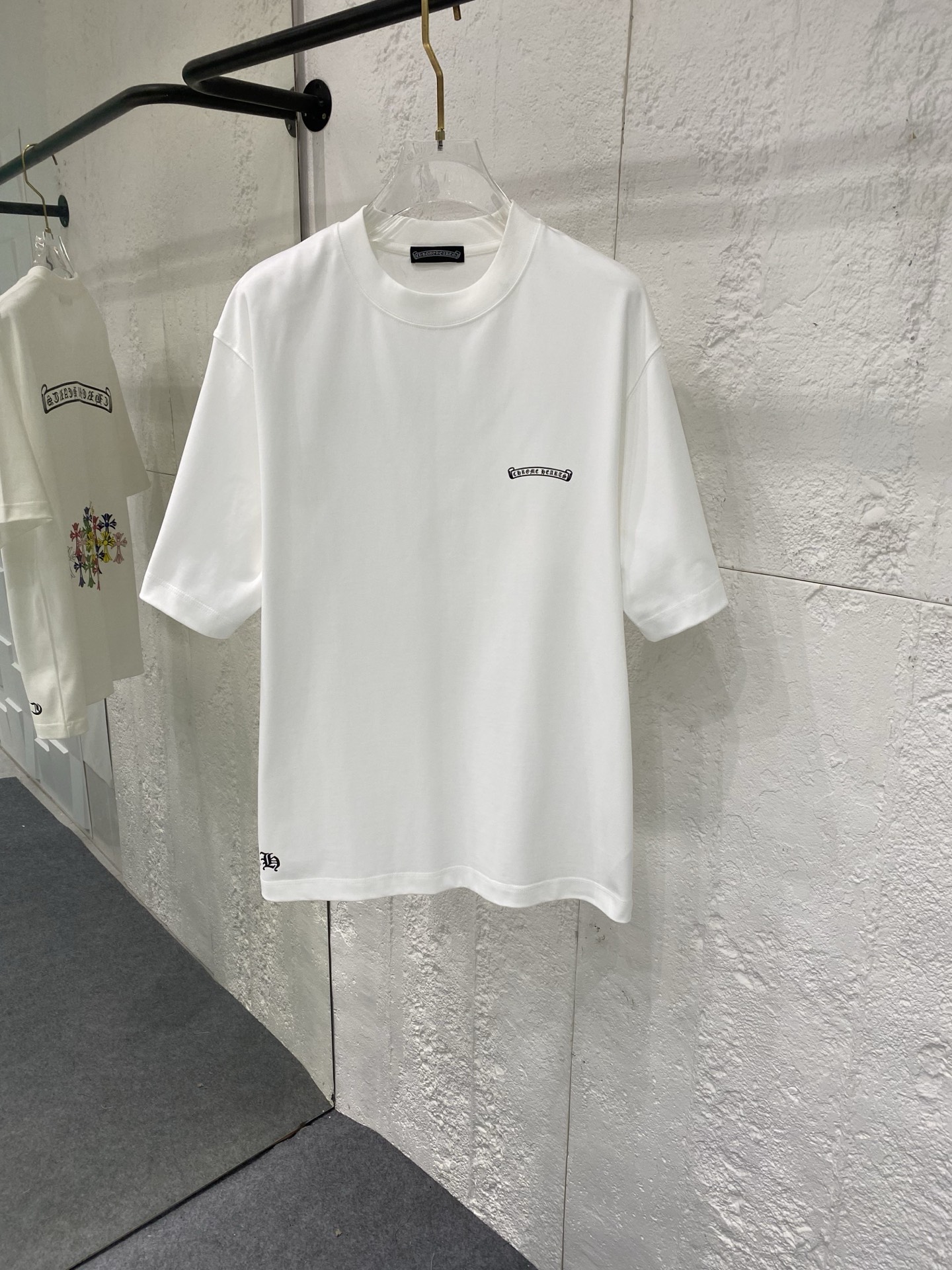 26SS春夏服 クロムハーツ 半袖Tシャツ トップス 男女兼着