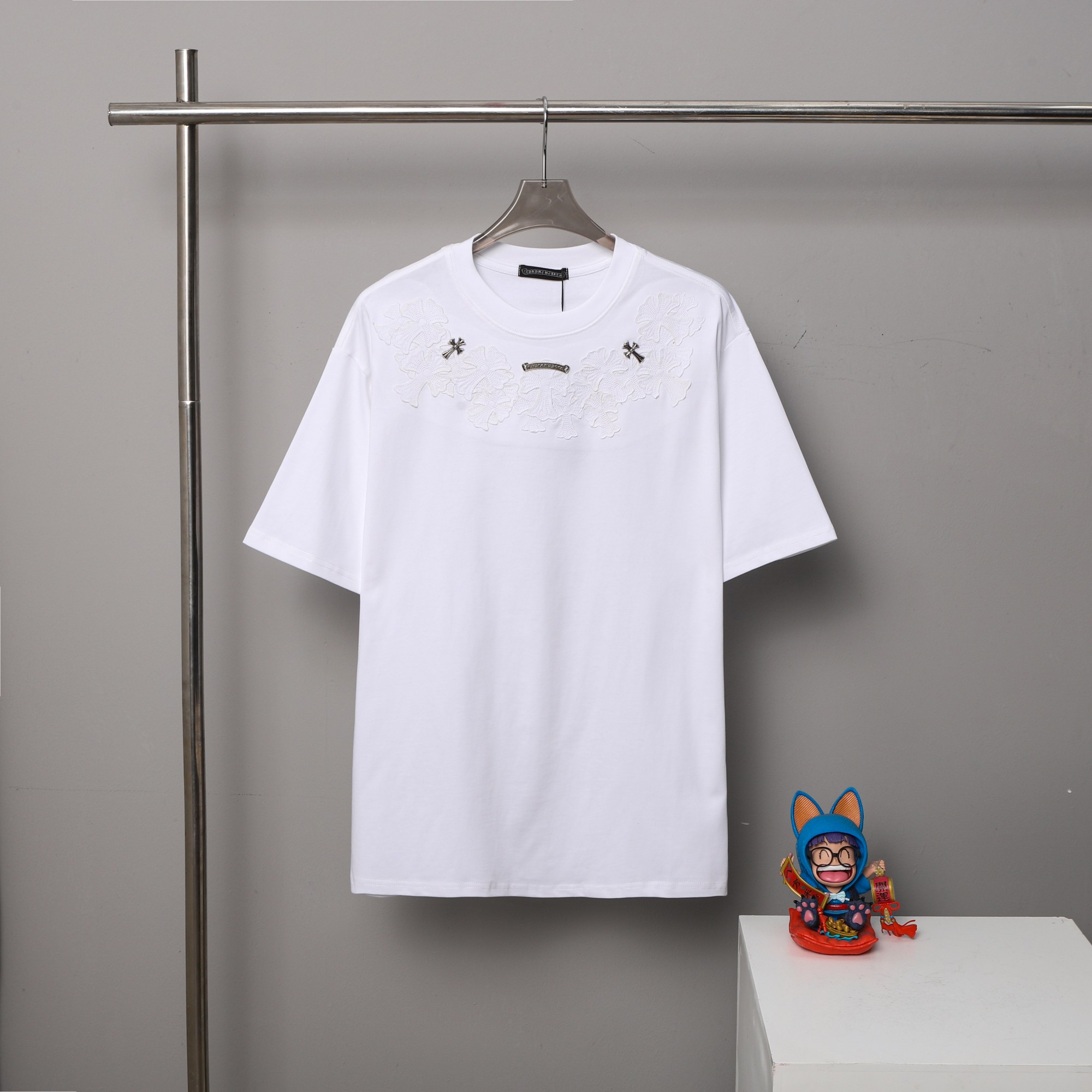26SS春夏服 クロムハーツ 半袖Tシャツ トップス 男女兼着