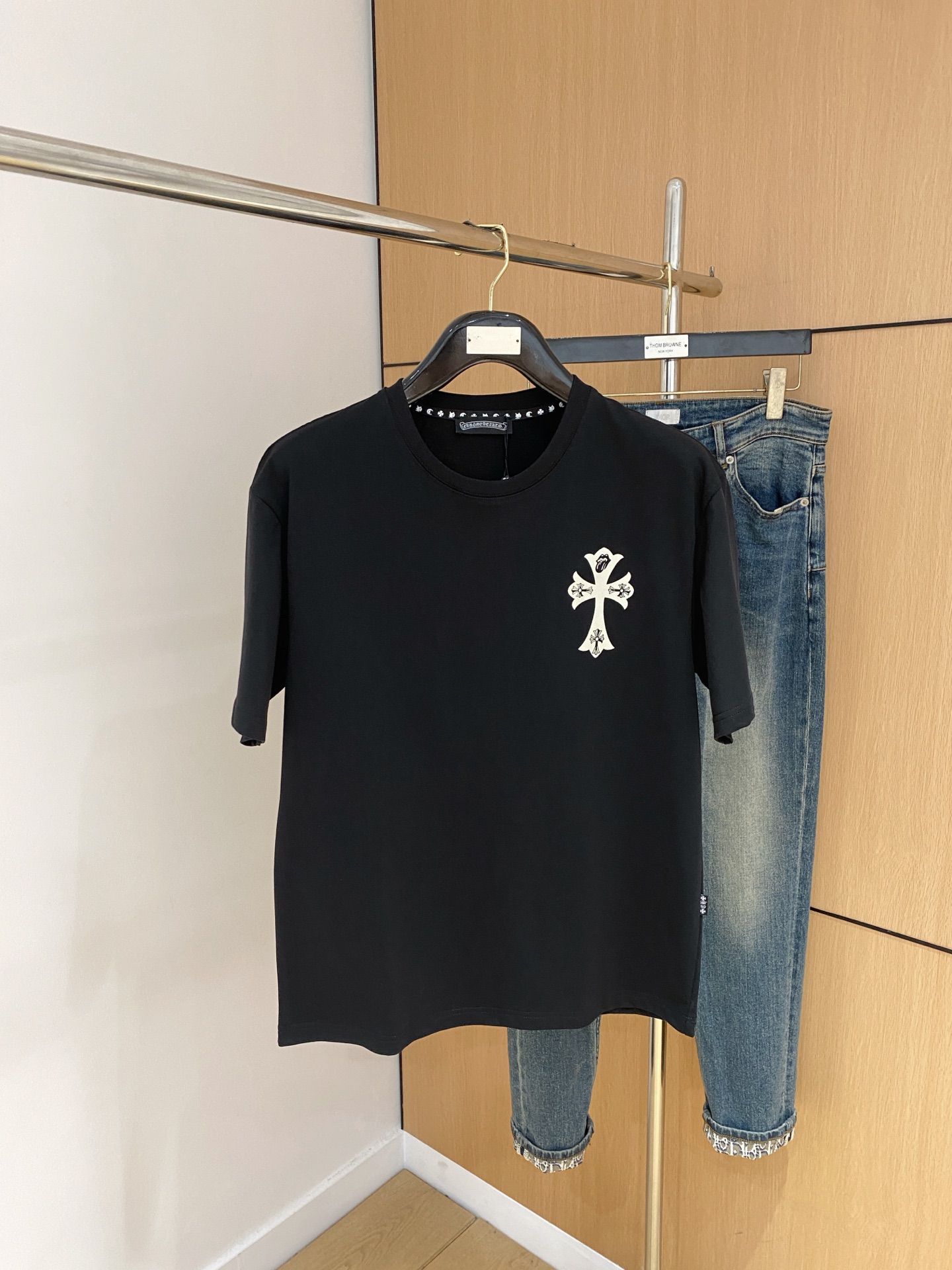26SS春夏服 クロムハーツ 半袖Tシャツ トップス 男女兼着
