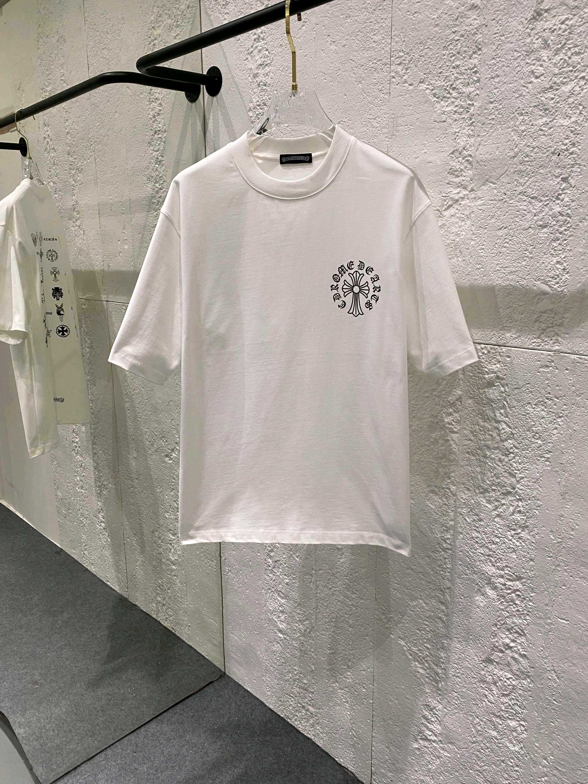 26SS春夏服 クロムハーツ 半袖Tシャツ トップス 男女兼着
