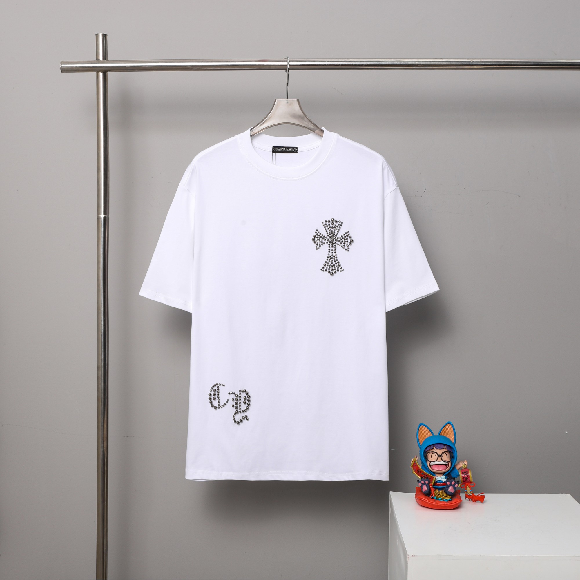 26SS春夏服 クロムハーツ 半袖Tシャツ トップス 男女兼着