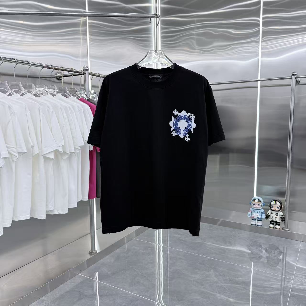 26SS春夏服 クロムハーツ 半袖Tシャツ トップス 男女兼着