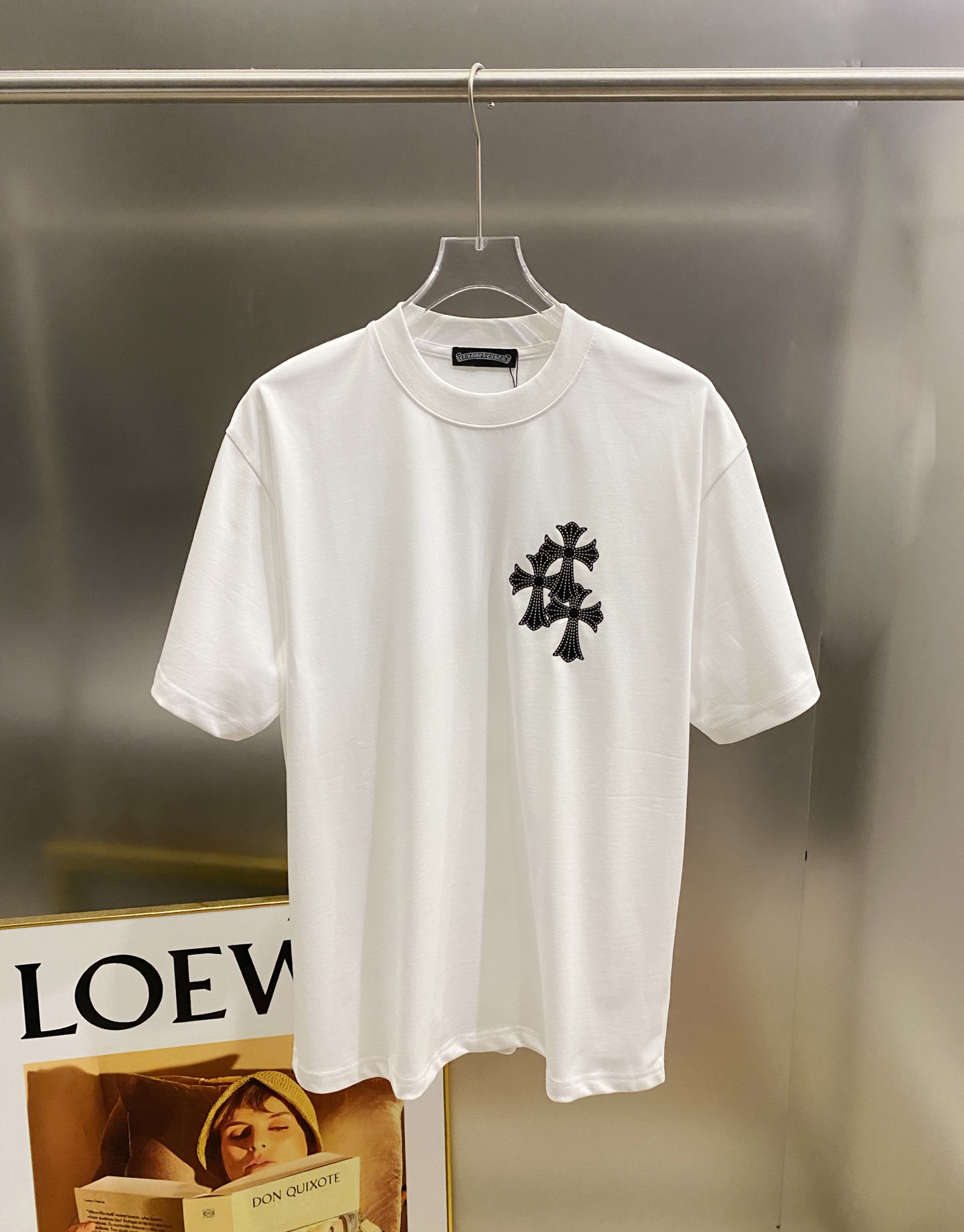 26SS春夏服 クロムハーツ 半袖Tシャツ トップス 男女兼着