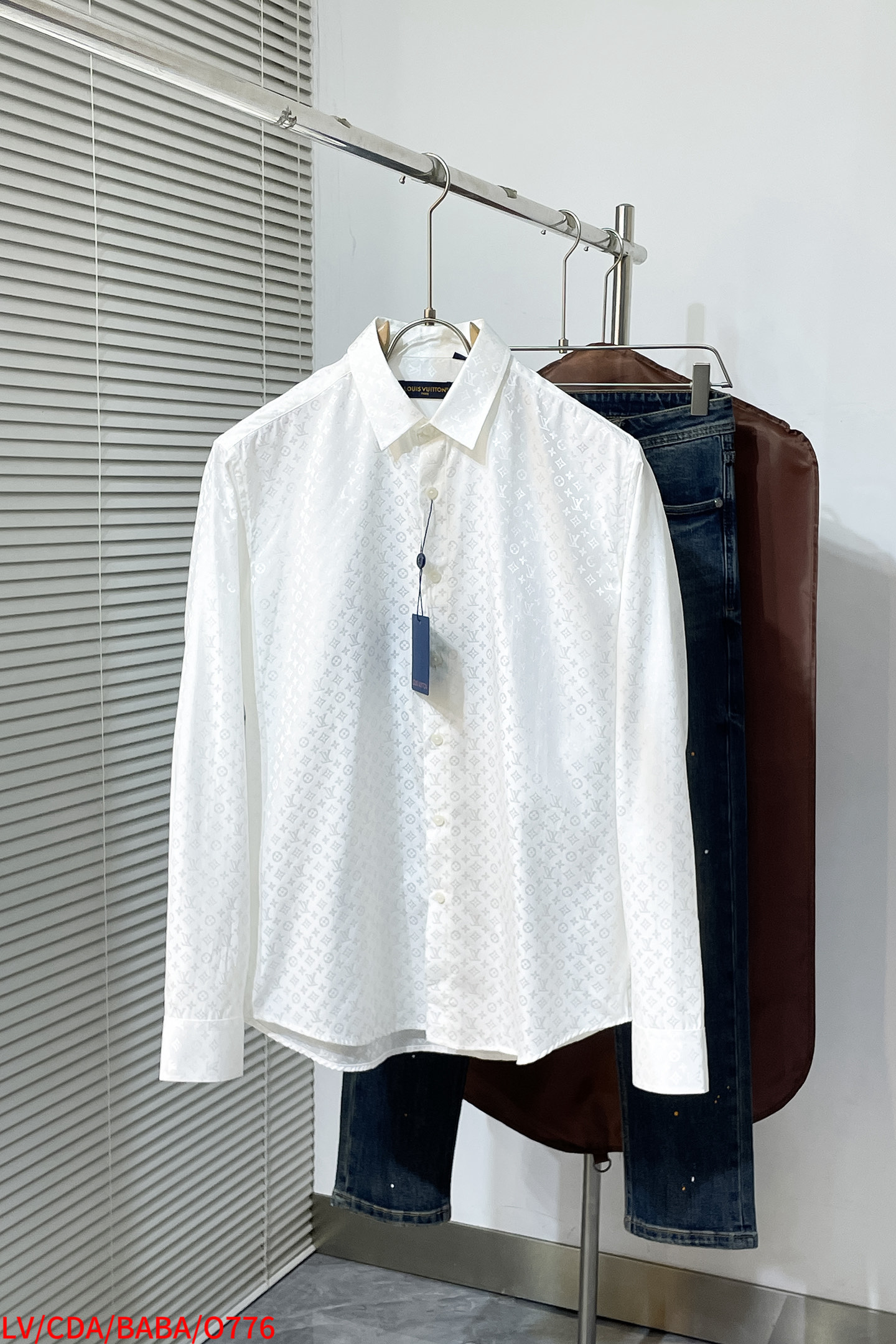 25-服 ルイヴィトン ワイシャツ トップス