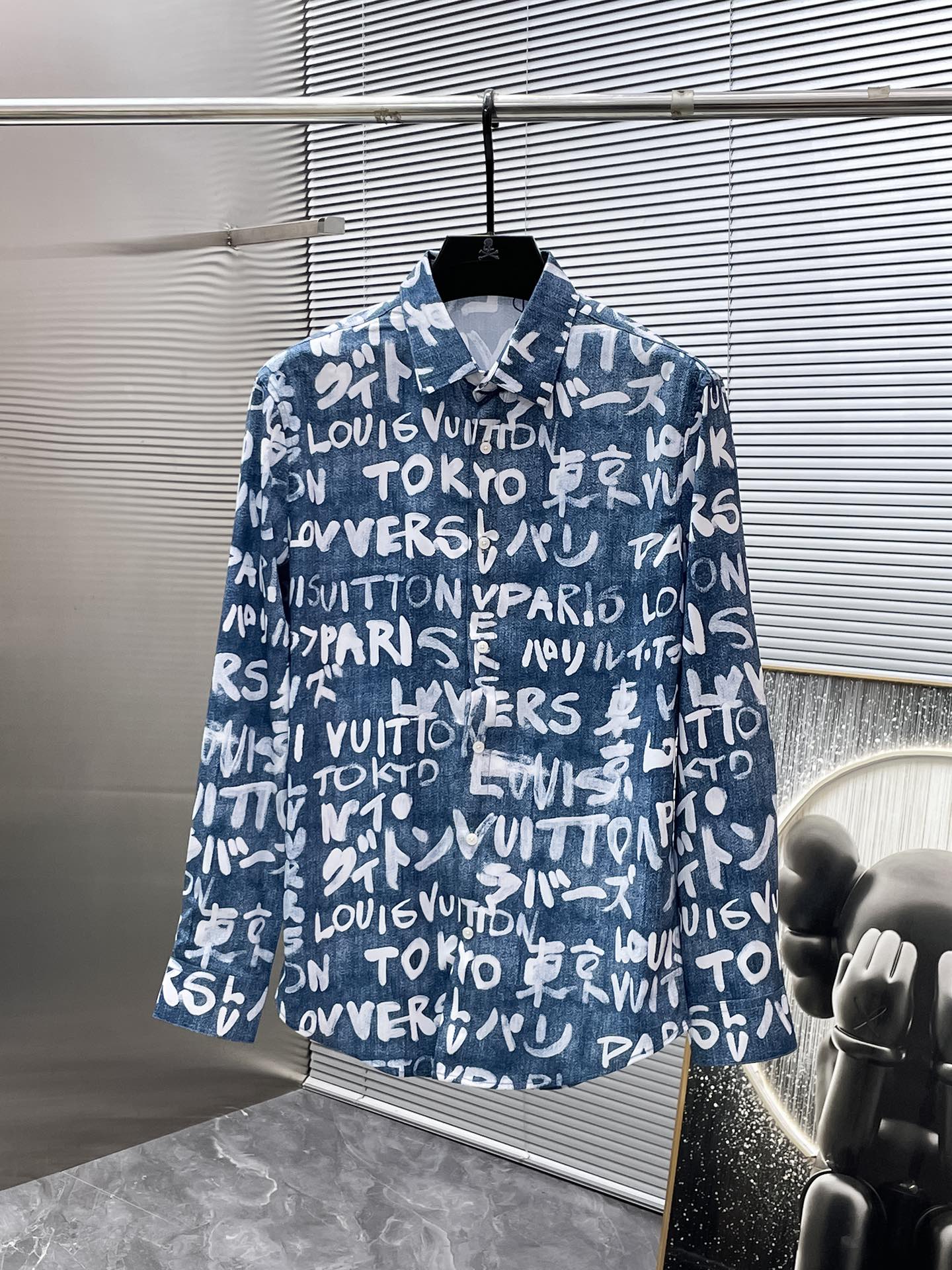 25-服 ルイヴィトン ワイシャツ トップス